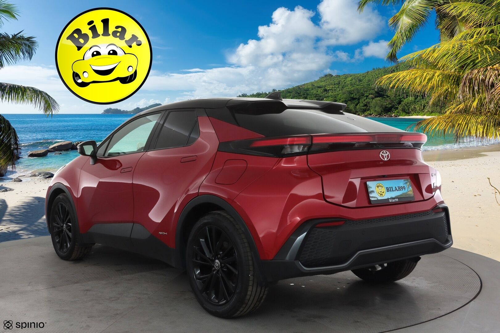 Toyota C-HR 2024 2,0 Hybrid AWD-i GR SPORT - | HUD | JBL | Adapt.vakkari | P.kamera | Muistipenkki |Sporttipenkit |  Navi | KeylessGo | Kahdet renkaat aluvanteilla | Merkkihuollettu