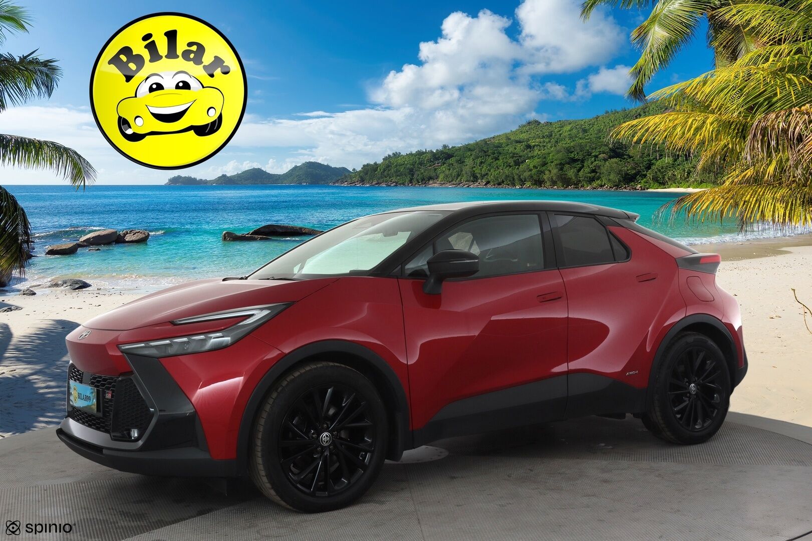 Toyota C-HR 2024 2,0 Hybrid AWD-i GR SPORT - | HUD | JBL | Adapt.vakkari | P.kamera | Muistipenkki |Sporttipenkit |  Navi | KeylessGo | Kahdet renkaat aluvanteilla | Merkkihuollettu