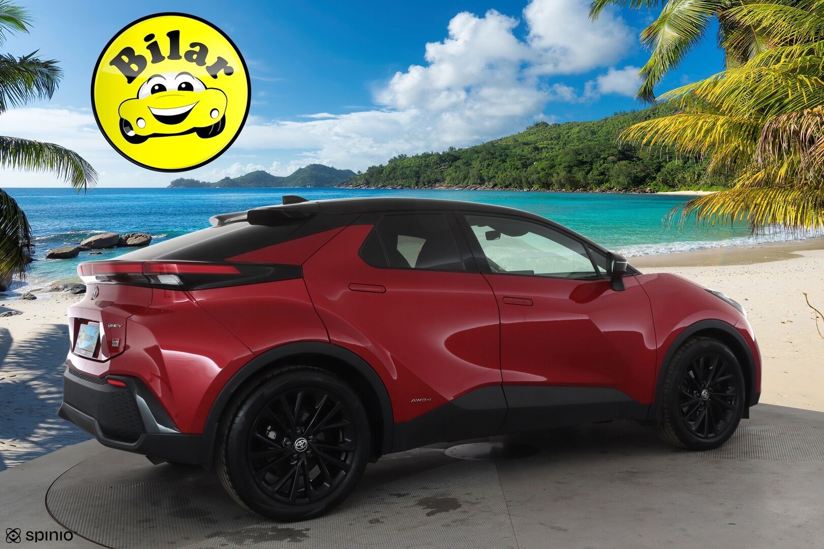 Toyota C-HR 2024 2,0 Hybrid AWD-i GR SPORT - | HUD | JBL | Adapt.vakkari | P.kamera | Muistipenkki |Sporttipenkit |  Navi | KeylessGo | Kahdet renkaat aluvanteilla | Merkkihuollettu