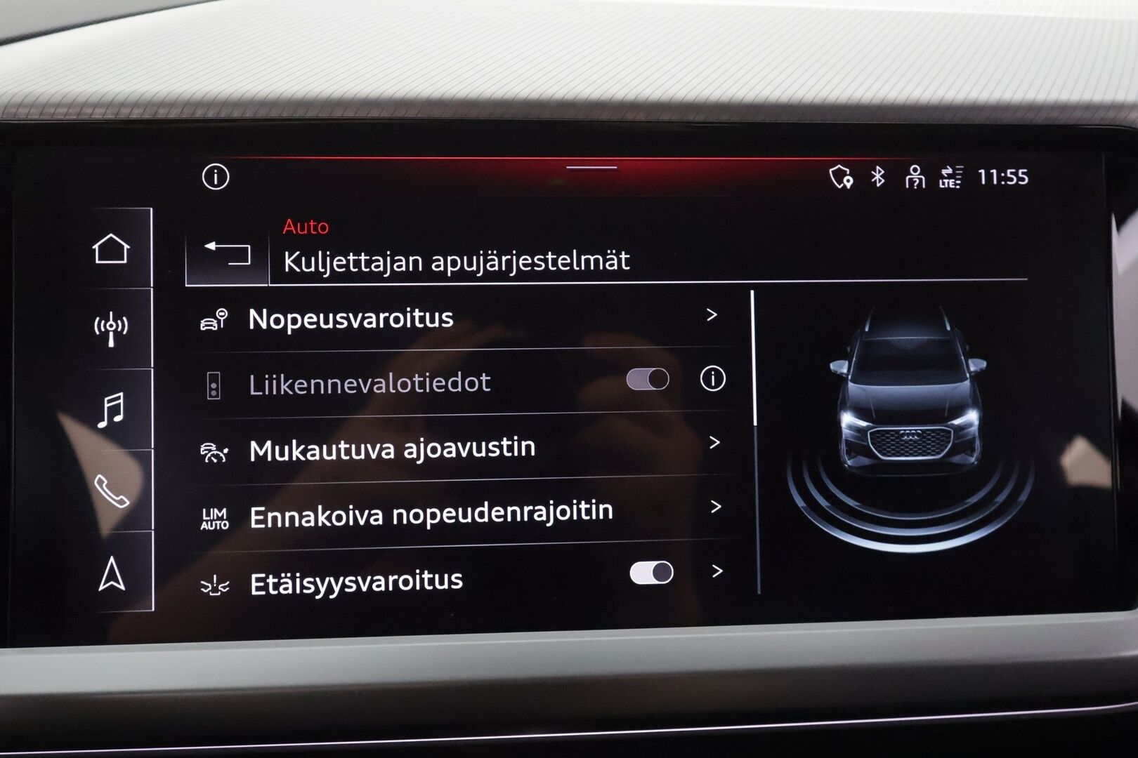 AUDI Q4 E-TRON 2024 82kWh 50 e-tron Quattro - ACC | SONOS | ILP | Koukku | Matrix | Nahat | Sähköpenkki | P.kamera