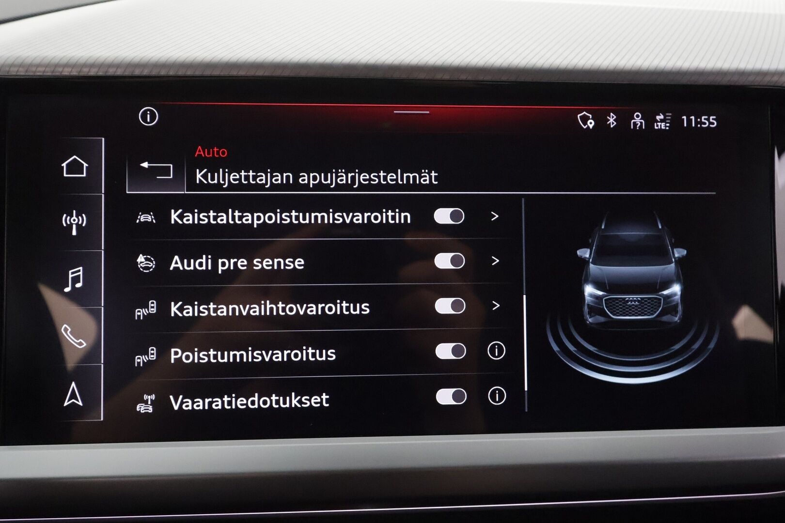 AUDI Q4 E-TRON 2024 82kWh 50 e-tron Quattro - ACC | SONOS | ILP | Koukku | Matrix | Nahat | Sähköpenkki | P.kamera