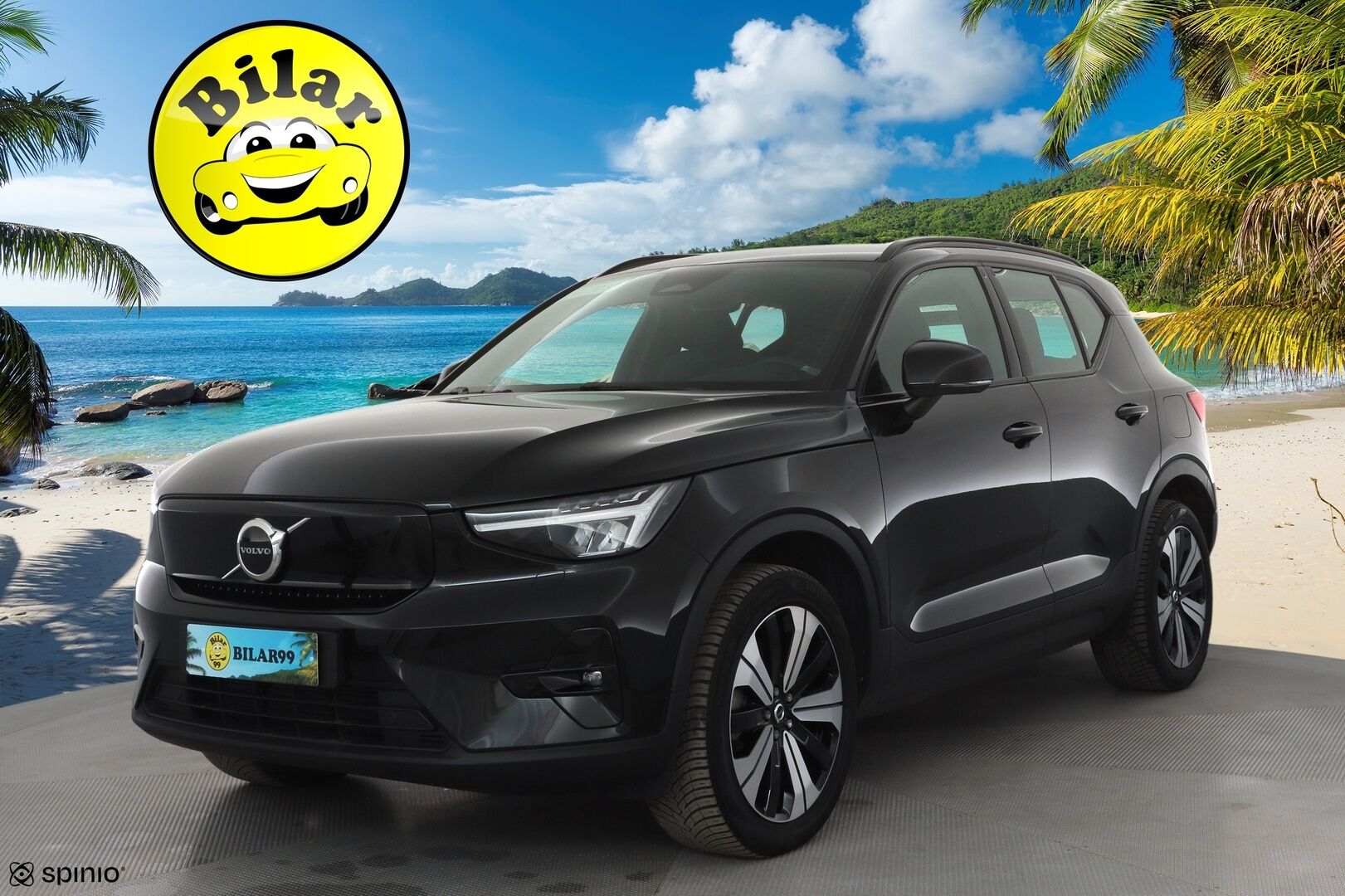 Volvo XC40 2023 Recharge Single Plus aut - ILP | ACC | LED | Kamera | Muistipenkki | Navi | SOH 96.6% | Kahdet renkaat aluvanteilla | Merkkihuollettu