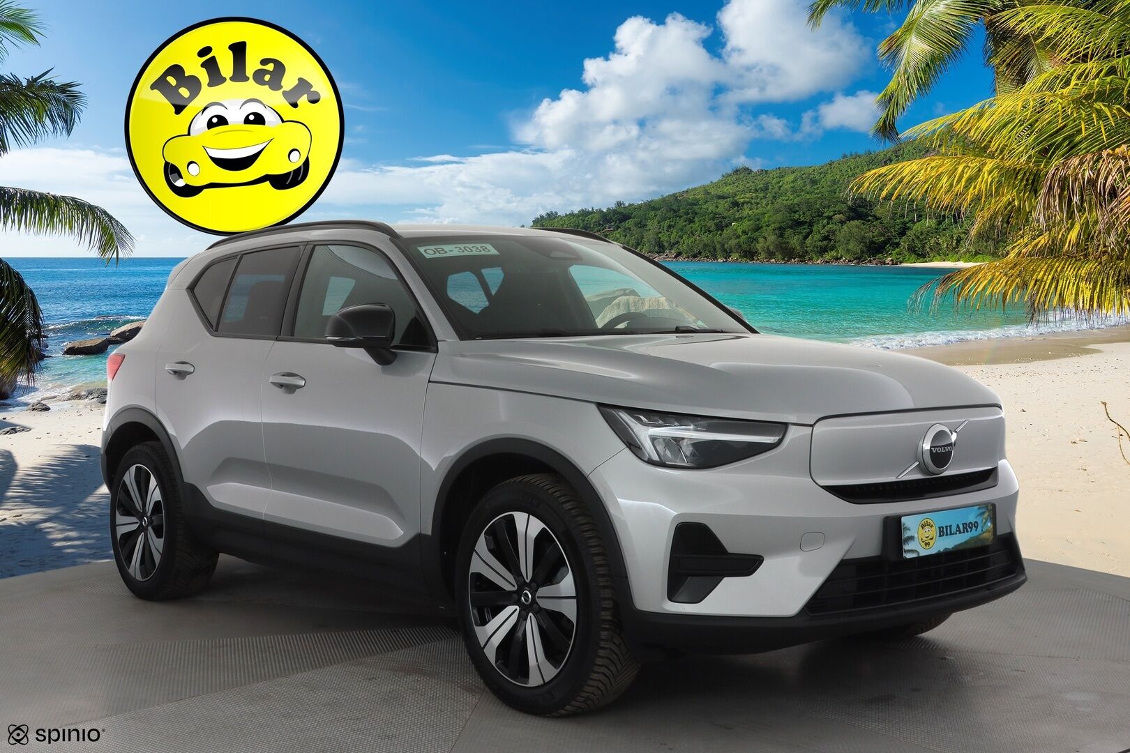 Volvo XC40 2023 Recharge Single Plus aut - | ACC | ILP | P.Kamera | Sporttipenkit | BLIS | Navi | LED | Ratinlämmitin | Koti & Kauppalaturi | Merkkihuollettu