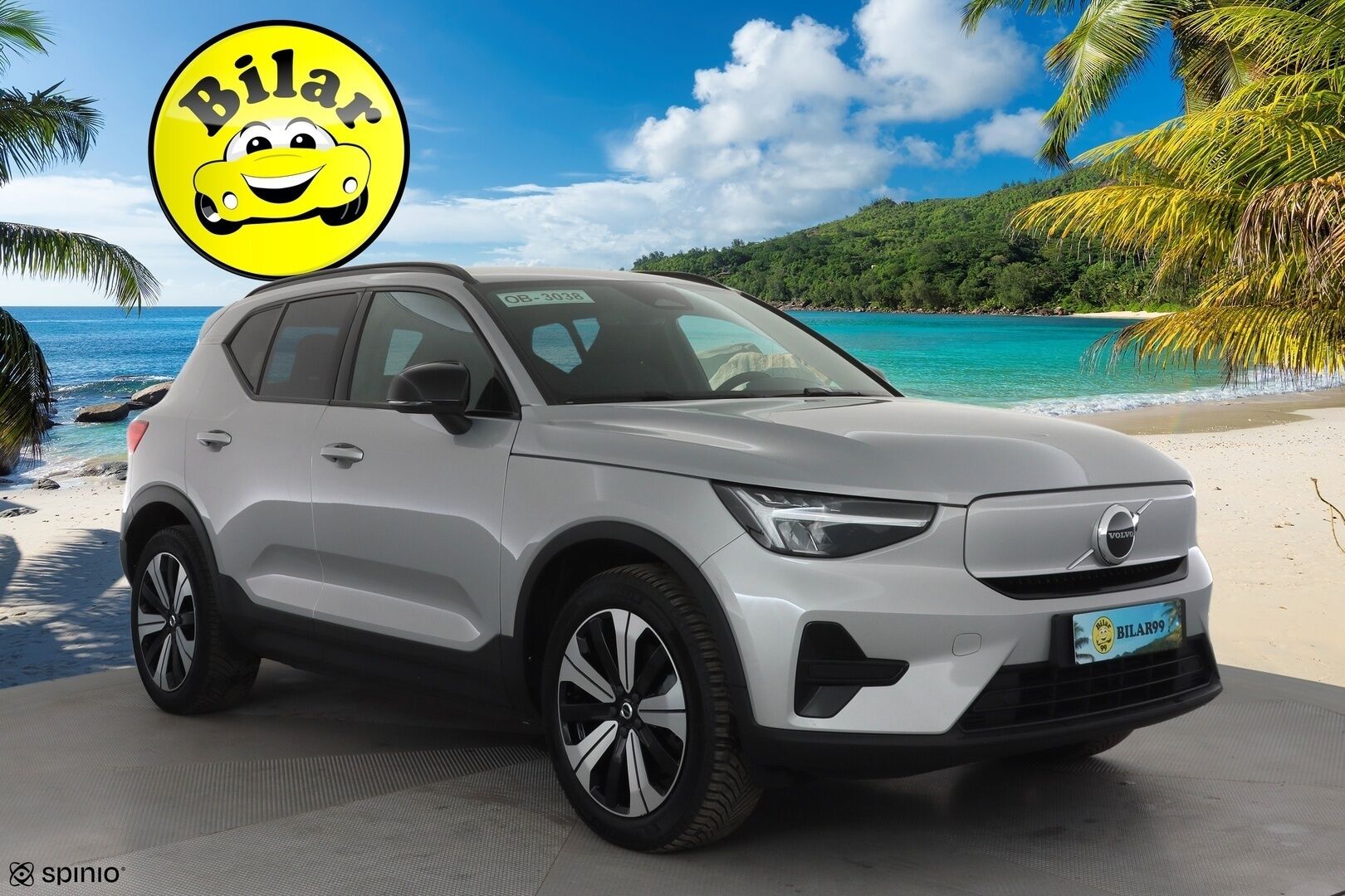 Volvo XC40 2023 Recharge Single Plus aut - | ACC | ILP | P.Kamera | Sporttipenkit | BLIS | Navi | LED | Ratinlämmitin | Koti & Kauppalaturi | Merkkihuollettu