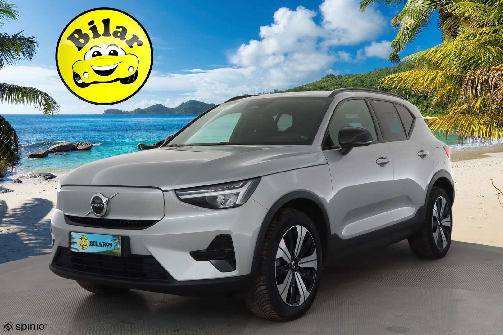 Volvo XC40 2023 Recharge Single Plus aut - | ACC | ILP | P.Kamera | Sporttipenkit | BLIS | Navi | LED | Ratinlämmitin | Koti & Kauppalaturi | Merkkihuollettu