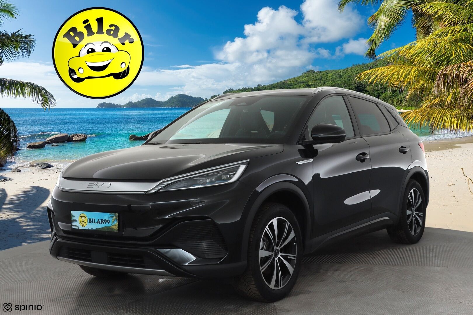 BYD ATTO 3 2025 Comfort - | ACC | ILP | Panorama | Katvevaroitin | 360° | Sähköpenkit | Navi | LED | Ratinlämmitin | Keyless | Nahat | 