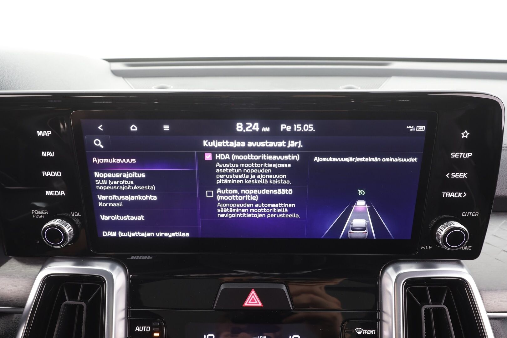 KIA SORENTO 2022 1,6 T-GDI Plug-in Hybrid AWD Business Luxury AT 7P - | SCC | Lisälämmitin | HUD | Panorama | Bose | LED | Muistipenkki | 360-Kamera | Keyless | Ilmastoidut Nahat | Kahdet Renkaat | Koti & Kauppalaturi |