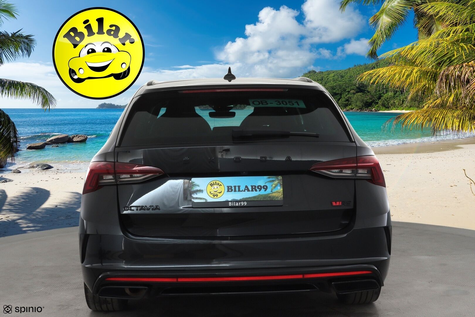 SKODA OCTAVIA 2023 Combi 2,0 TDI 200 4x4 RS DSG Autom. - | Panorama | Webasto | Matrix | ACC | HUD | Hierovat Sporttipenkit Muistilla | P.Kamera | Kaistavahti | Navi | Keyless | Kahdet renkaat |