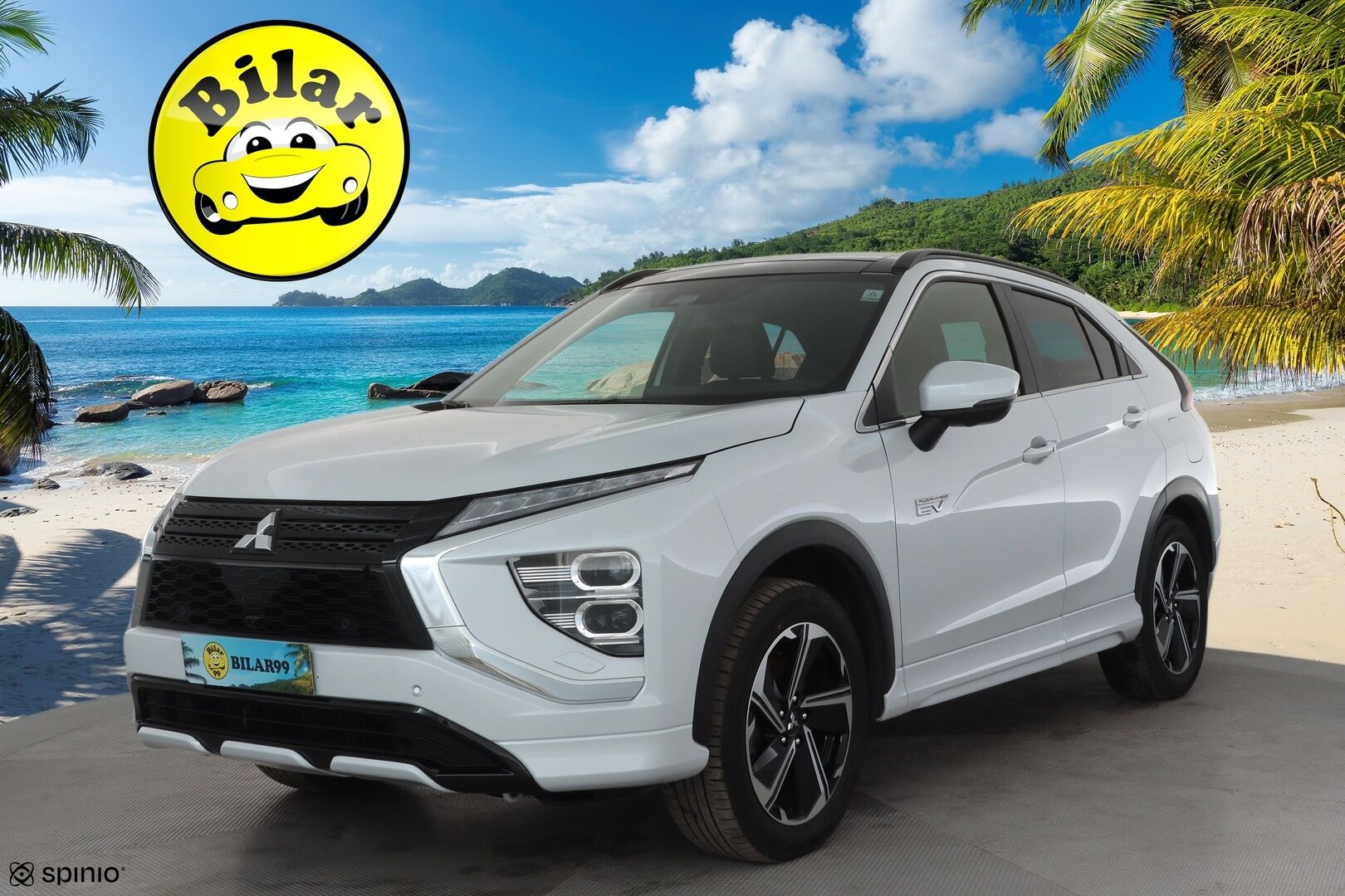Mitsubishi Eclipse Cross 2021 2.4 PHEV Instyle 4WD - | ACC | 360° | HUD | Nahat | Panorama | Koukku | LED | Navi | 2x renkaat aluvantein |