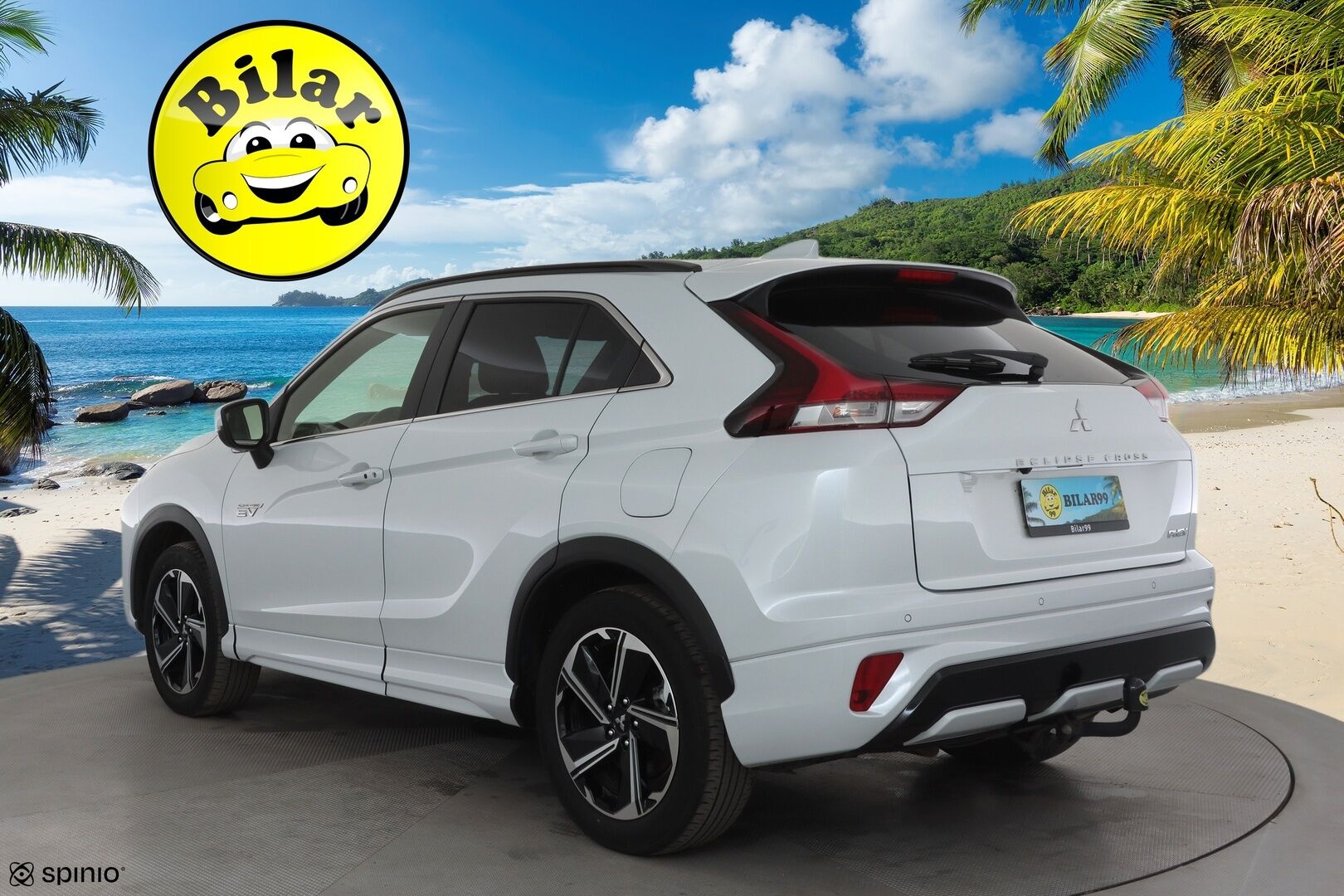 Mitsubishi Eclipse Cross 2021 2.4 PHEV Instyle 4WD - | ACC | 360° | HUD | Nahat | Panorama | Koukku | LED | Navi | 2x renkaat aluvantein |