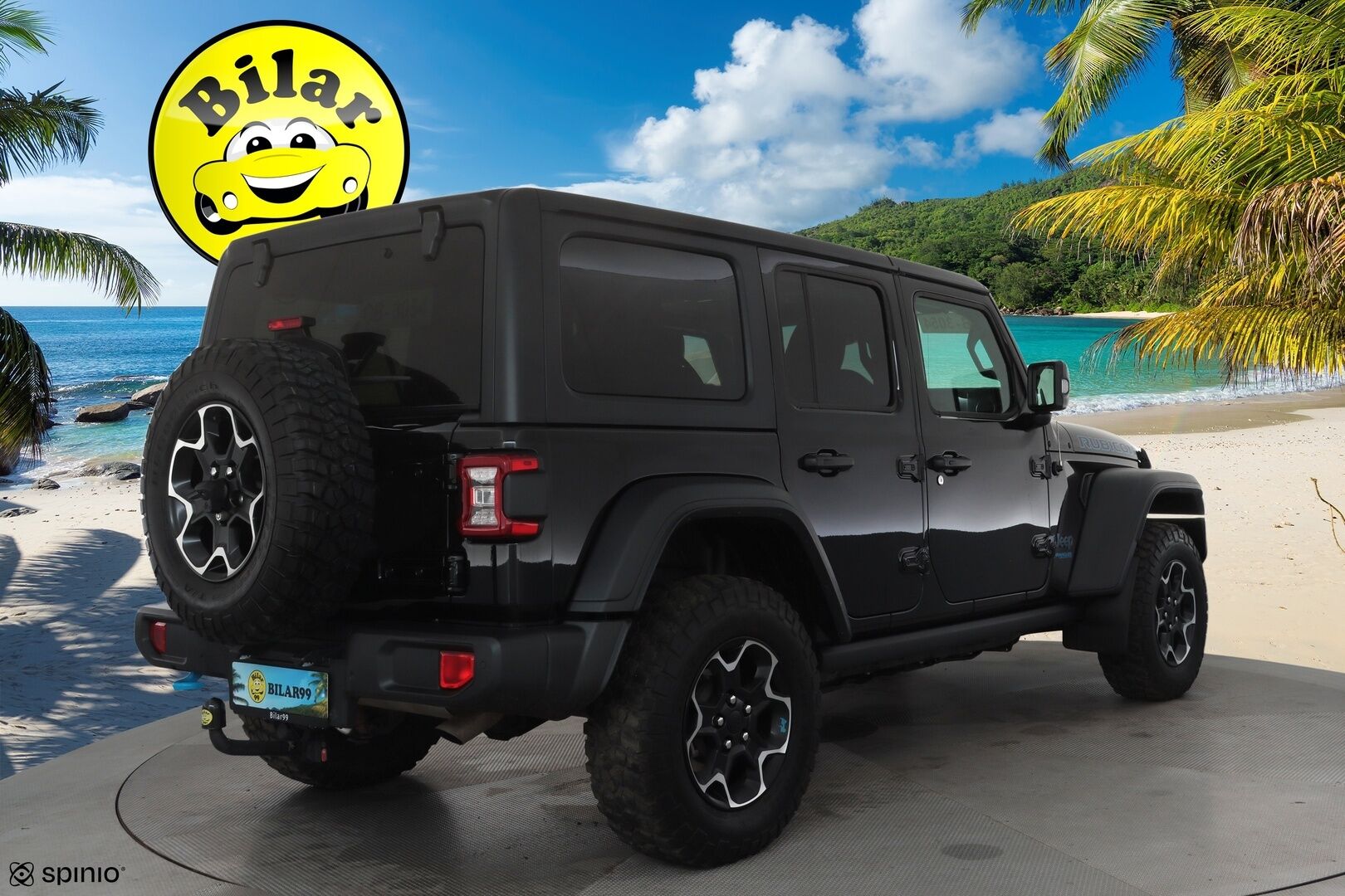 JEEP WRANGLER 2022 Rubicon 2.0 PHEV AT8 4x4 - ACC | Vetokoukku | Alpine Audio | 180-Kamera | Nahkasisusta | KeylessGo | Navi | Merkkihuollot | BLIS | Huippuvarusteet!