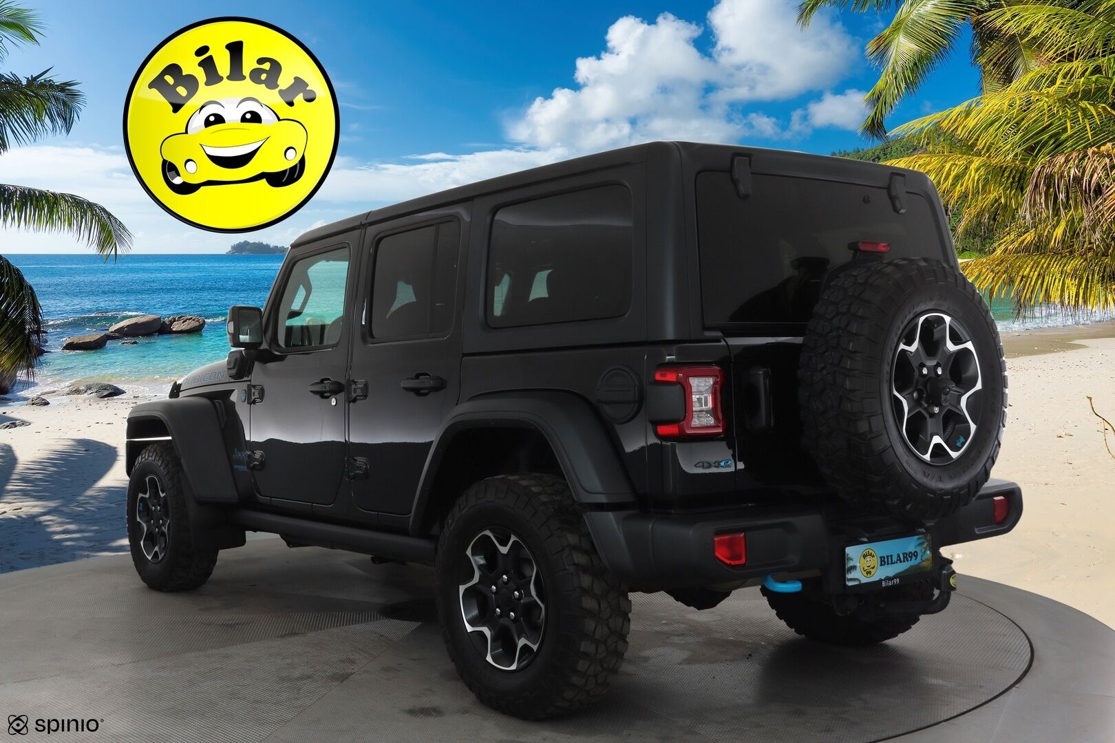 JEEP WRANGLER 2022 Rubicon 2.0 PHEV AT8 4x4 - ACC | Vetokoukku | Alpine Audio | 180-Kamera | Nahkasisusta | KeylessGo | Navi | Merkkihuollot | BLIS | Huippuvarusteet!