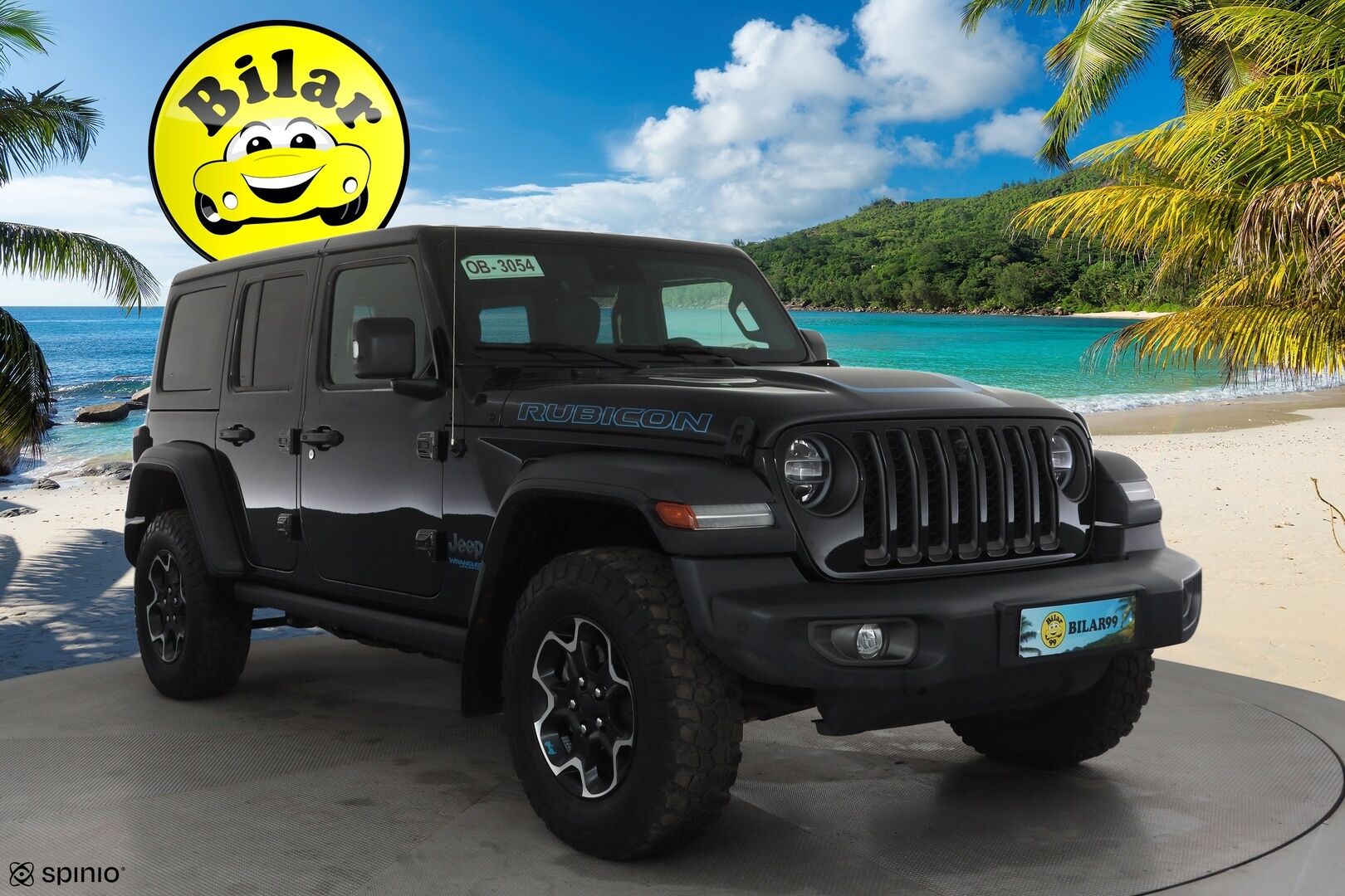 JEEP WRANGLER 2022 Rubicon 2.0 PHEV AT8 4x4 - ACC | Vetokoukku | Alpine Audio | 180-Kamera | Nahkasisusta | KeylessGo | Navi | Merkkihuollot | BLIS | Huippuvarusteet!