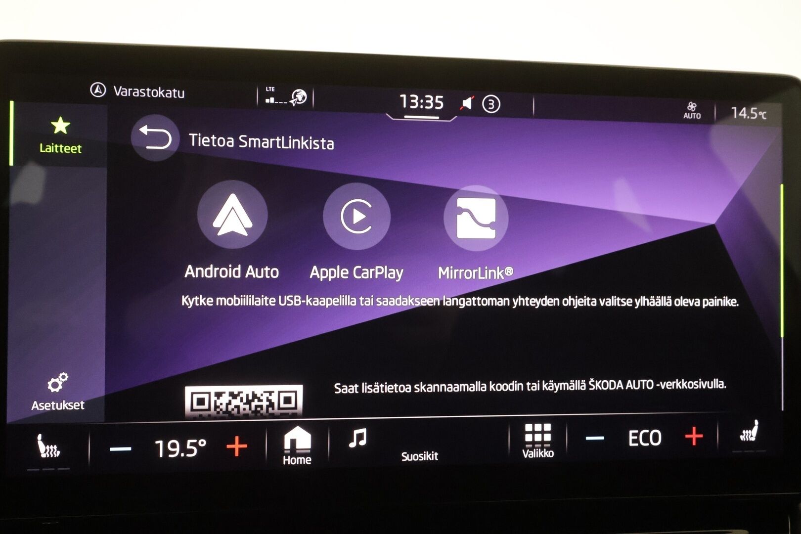 SKODA ENYAQ 2023 80x 4x4 SportLine iV - | ACC | ILP | Skoda crystal Matrix-LED | Canton | HUD | Muistipenkit |         360-Kamera | Puolinahat | Keyless | 