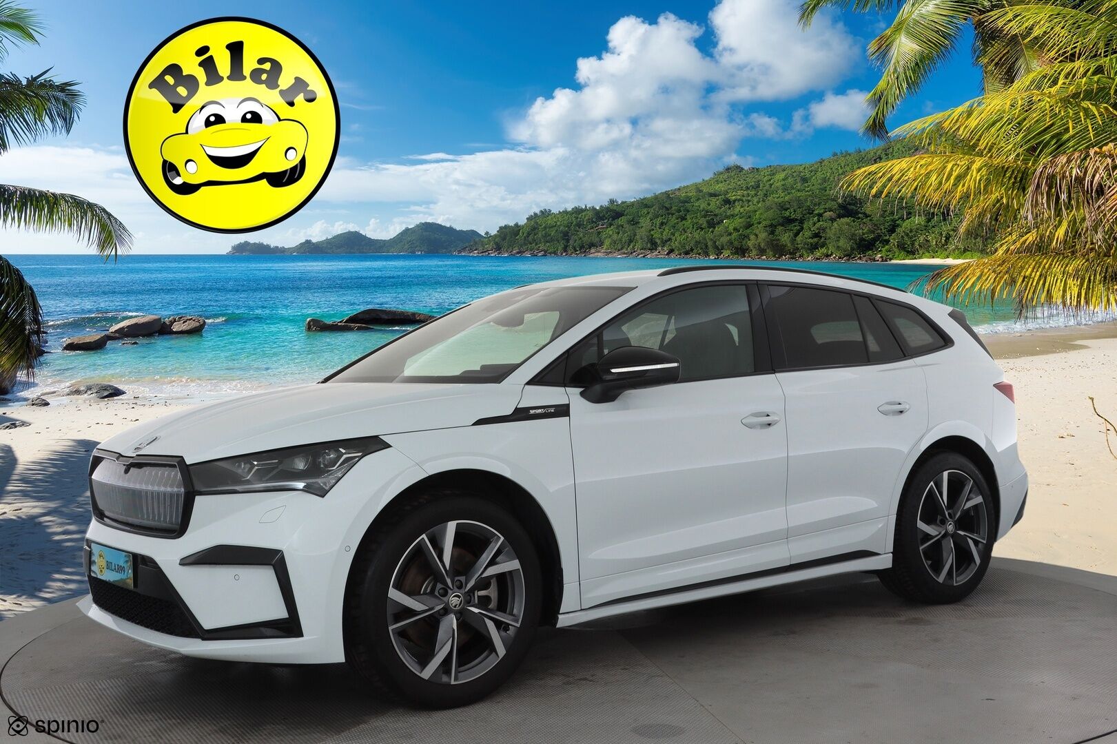 SKODA ENYAQ 2023 80x 4x4 SportLine iV - | ACC | ILP | Skoda crystal Matrix-LED | Canton | HUD | Muistipenkit |         360-Kamera | Puolinahat | Keyless | 