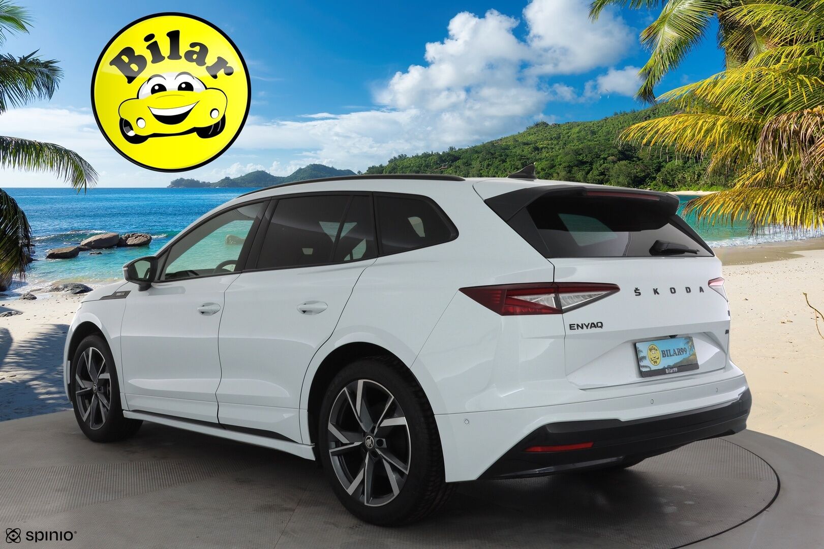SKODA ENYAQ 2023 80x 4x4 SportLine iV - | ACC | ILP | Skoda crystal Matrix-LED | Canton | HUD | Muistipenkit |         360-Kamera | Puolinahat | Keyless | 