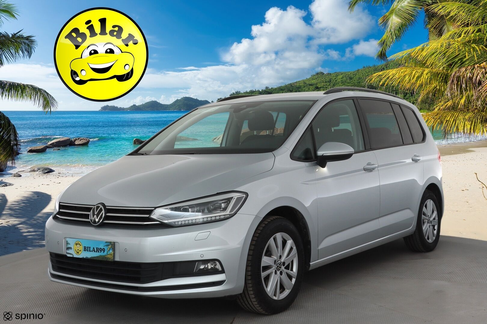 VOLKSWAGEN TOURAN 2023 Comfort Family 2,0 TDI SCR 110 kW DSG-automaatti 7-Paikkainen - Hieronta | Matrix LED | Vetokoukku | Adapt.Vakkari | Digimittari | Peruutuskamera | Navi | Huippuvarusteltu!