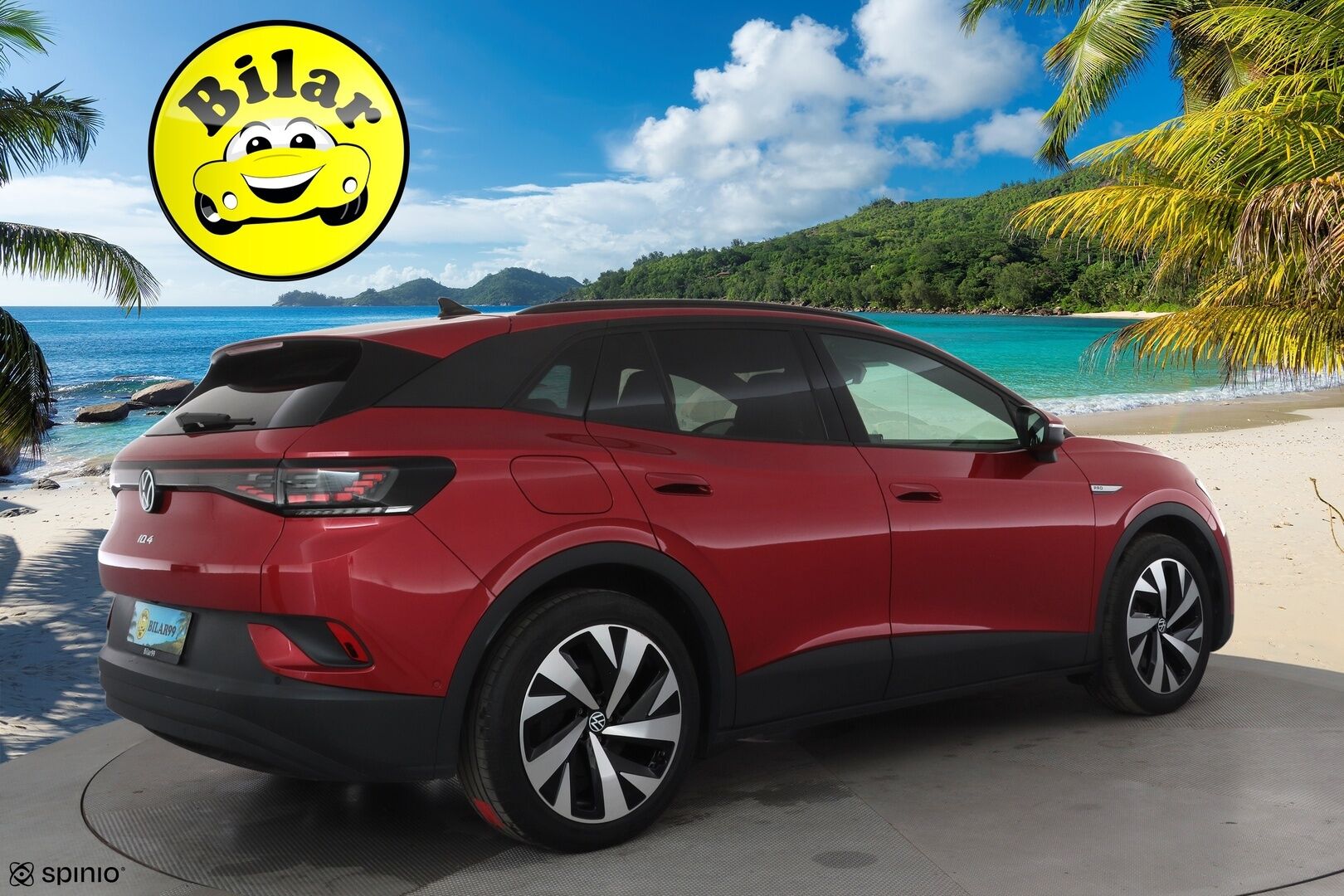 VOLKSWAGEN ID.4 2023 Pro Performance 150 kW, akku 77 kWh - | ACC | ILP | Koukku | IQ.Light | P.Kamera | Navi | Keyless | Ratinlämmitin | Ambient | Kahdet renkaat aluvanteilla | Merkkihuollettu |