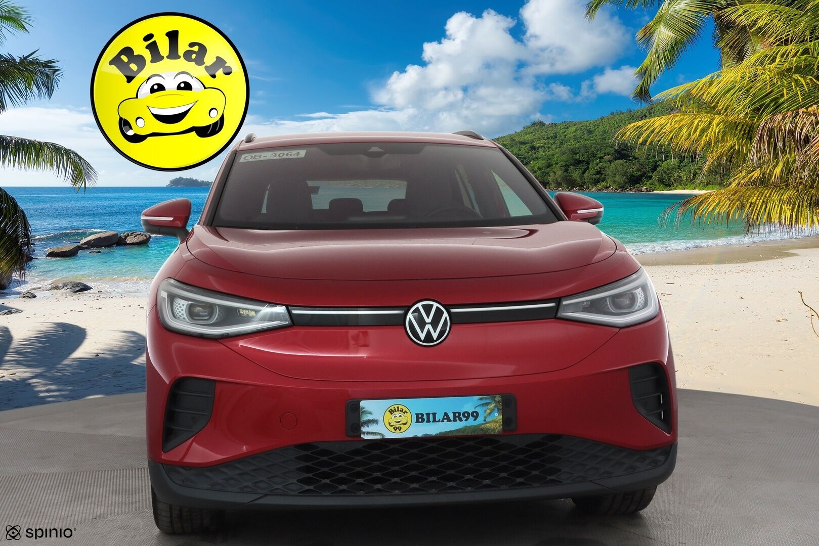VOLKSWAGEN ID.4 2023 Pro Performance 150 kW, akku 77 kWh - | ACC | ILP | Koukku | IQ.Light | P.Kamera | Navi | Keyless | Ratinlämmitin | Ambient | Kahdet renkaat aluvanteilla | Merkkihuollettu |