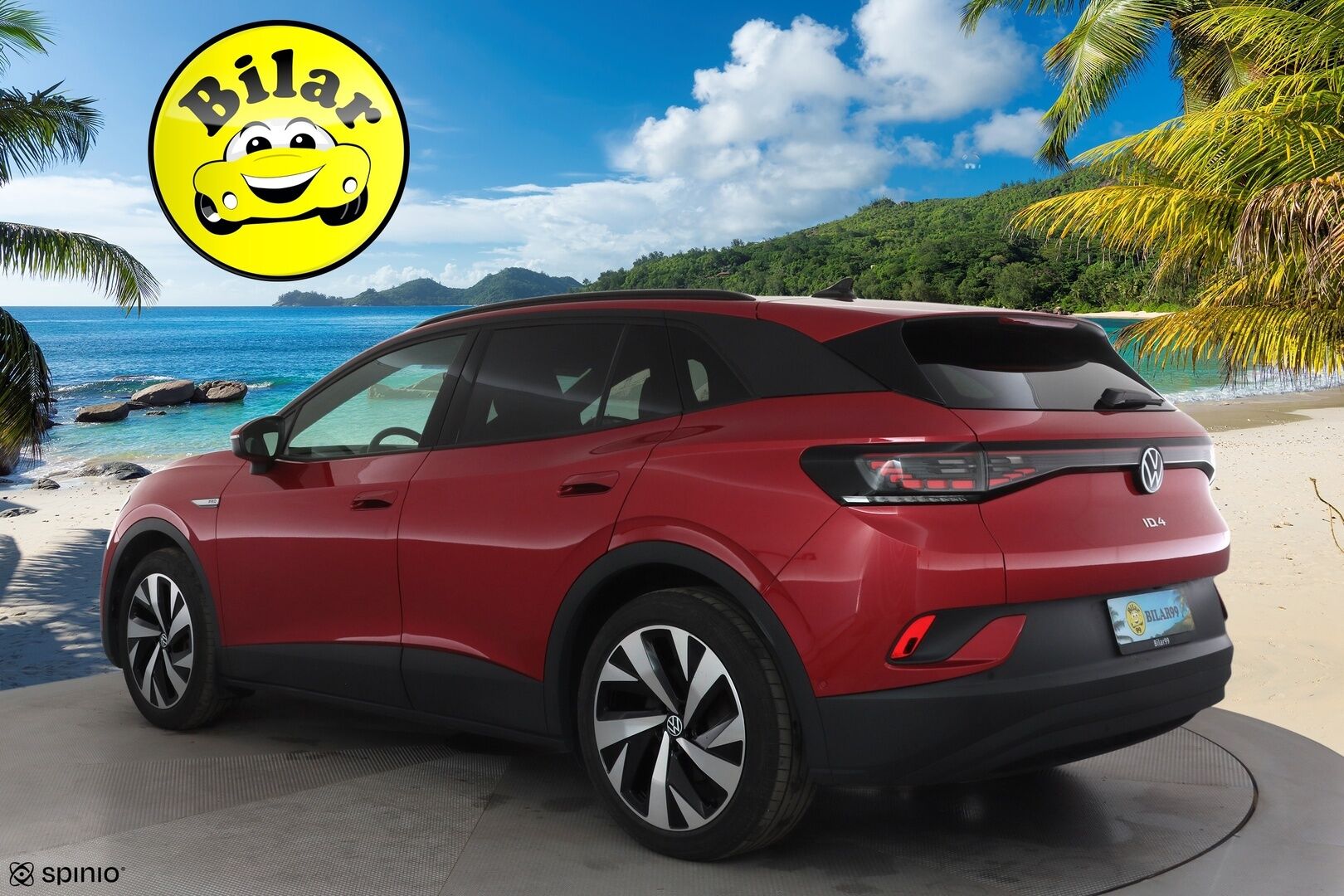 VOLKSWAGEN ID.4 2023 Pro Performance 150 kW, akku 77 kWh - | ACC | ILP | Koukku | IQ.Light | P.Kamera | Navi | Keyless | Ratinlämmitin | Ambient | Kahdet renkaat aluvanteilla | Merkkihuollettu |