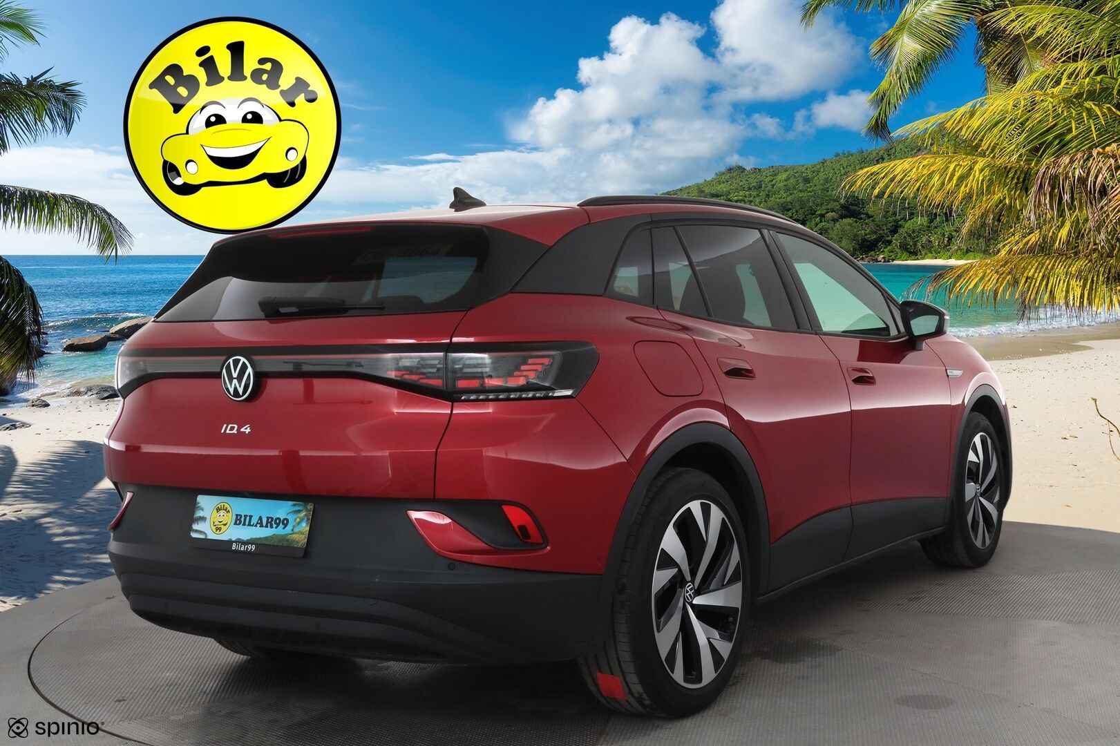 VOLKSWAGEN ID.4 2023 Pro Performance 150 kW, akku 77 kWh - | ACC | ILP | Koukku | IQ.Light | P.Kamera | Navi | Keyless | Ratinlämmitin | Ambient | Kahdet renkaat aluvanteilla | Merkkihuollettu |