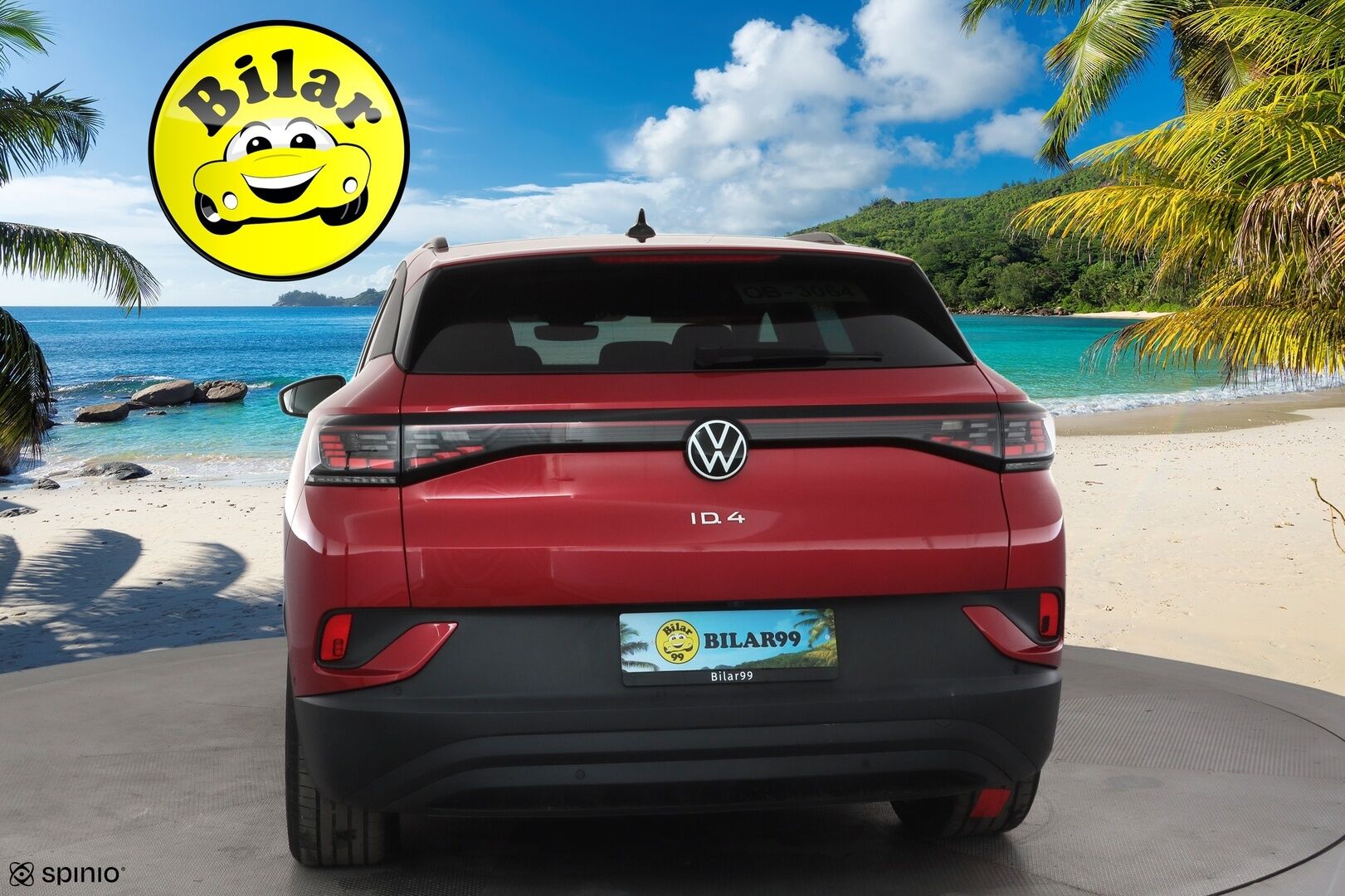 VOLKSWAGEN ID.4 2023 Pro Performance 150 kW, akku 77 kWh - | ACC | ILP | Koukku | IQ.Light | P.Kamera | Navi | Keyless | Ratinlämmitin | Ambient | Kahdet renkaat aluvanteilla | Merkkihuollettu |