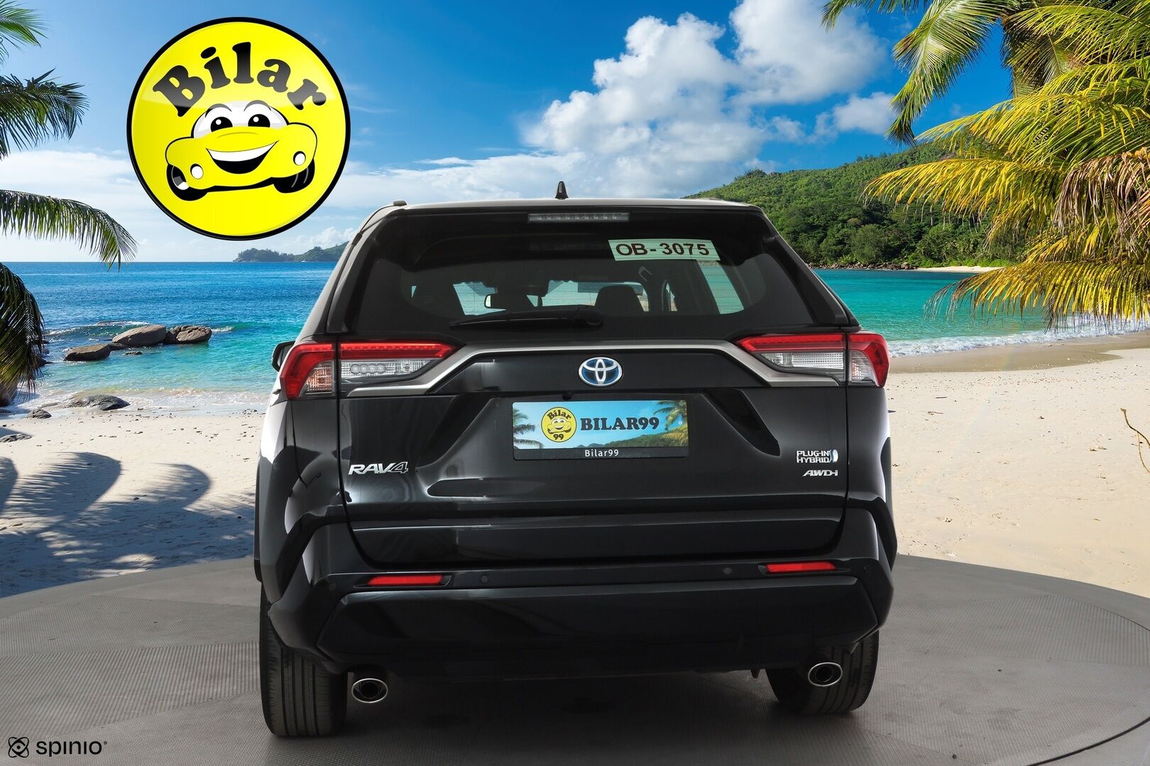 TOYOTA RAV4 PLUG-IN 2022 Hybrid 2,5 AWD-i Active - ACC | Lisälämmitin | Sähköpenkki | Peruutuskamera | Keyless | Lämm. ohjauspyörä | Apple & Android | 2x renkaat aluvantein | Merkkihuoltohistoria | ALV |