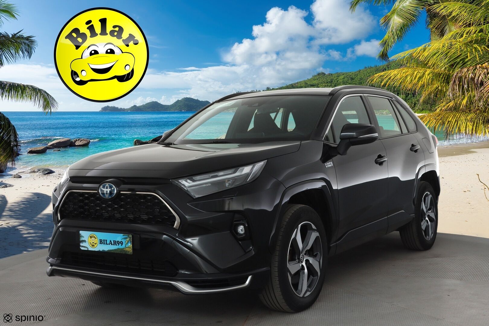 TOYOTA RAV4 PLUG-IN 2022 Hybrid 2,5 AWD-i Active - ACC | Lisälämmitin | Sähköpenkki | Peruutuskamera | Keyless | Lämm. ohjauspyörä | Apple & Android | 2x renkaat aluvantein | Merkkihuoltohistoria | ALV |