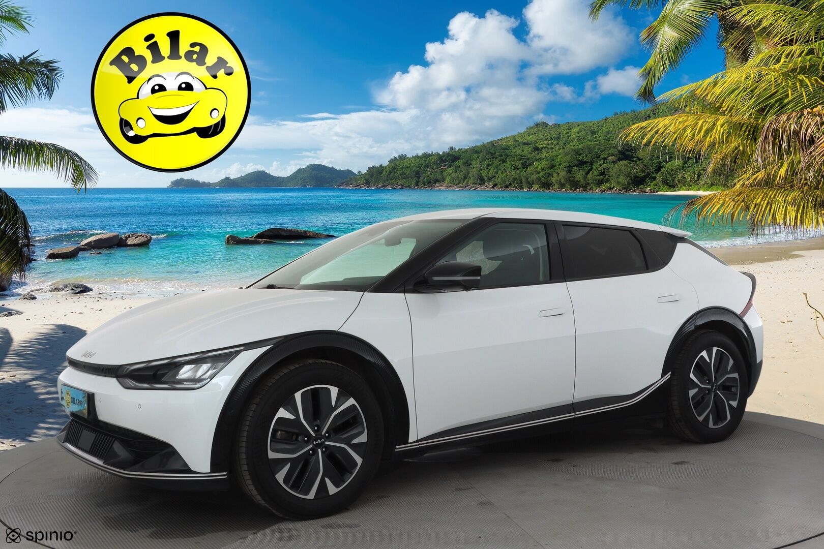 KIA EV6 2023 AWD 77 kWh 325 hv - | SCC | 360 | Ilmastoitu Muistipenkki | Koukku | ILP | LED | Kaistavahti | Navi | Keyless | Kahdet renkaat | Merkkihuollot |