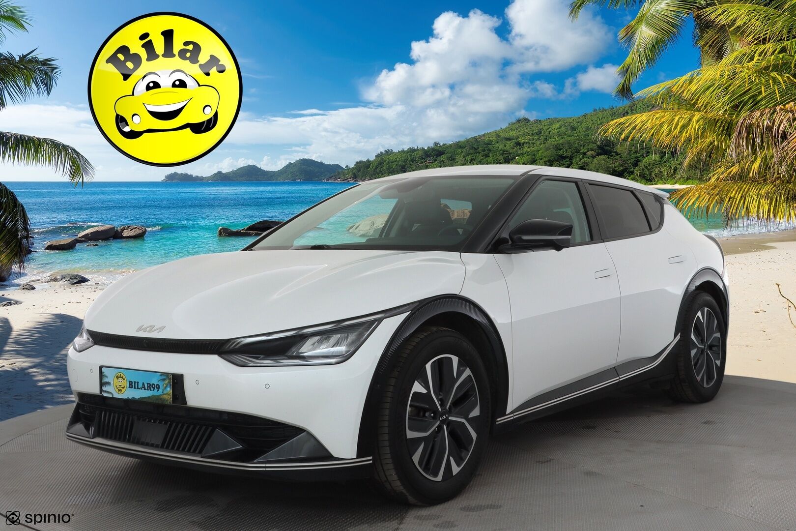 KIA EV6 2023 AWD 77 kWh 325 hv - | SCC | 360 | Ilmastoitu Muistipenkki | Koukku | ILP | LED | Kaistavahti | Navi | Keyless | Kahdet renkaat | Merkkihuollot |
