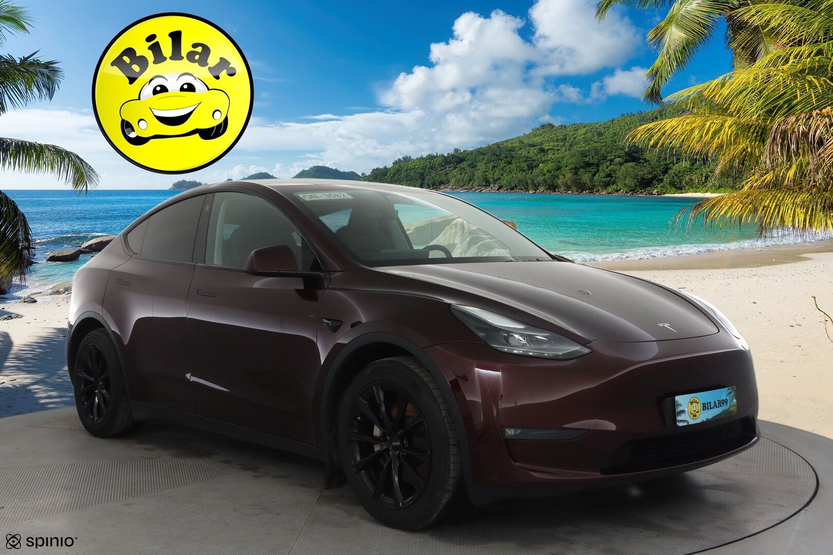 TESLA MODEL Y 2023 Long Range AWD  - | Koukku | ILP | Lasikatto | ACC | Matrix-LED | P.Kamera | Muistipenkki | Premium Audio | Kaistavahti | Navi | Keyless | 2x Latauskaapelit | Kahdet renkaat | 