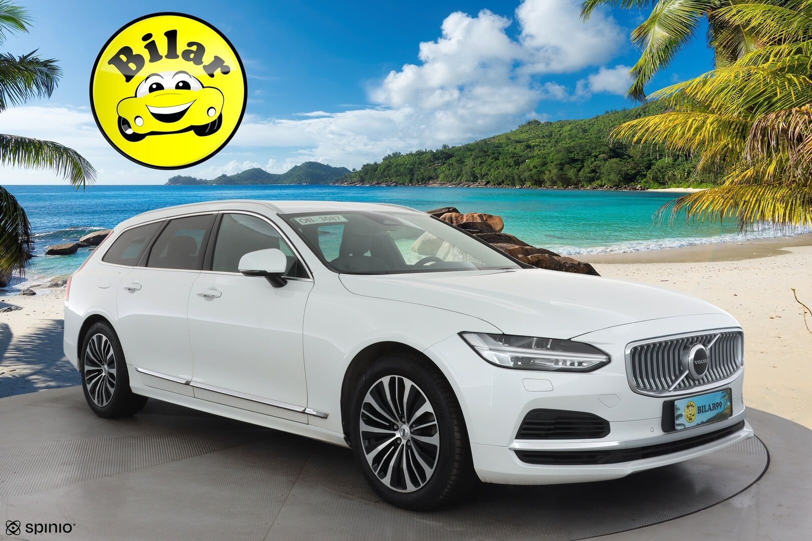 Volvo V90 2023 T6 AWD Long Range Core aut - | Pilot assist | Webasto | Koukku | Full-LED | Muistipenkit | P.Kamera | Keyless | Apple&Android | Kahdet Renkaat |