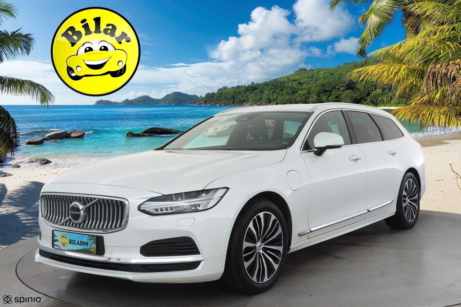 Volvo V90 2023 T6 AWD Long Range Core aut - | Pilot assist | Webasto | Koukku | Full-LED | Muistipenkit | P.Kamera | Keyless | Apple&Android | Kahdet Renkaat |