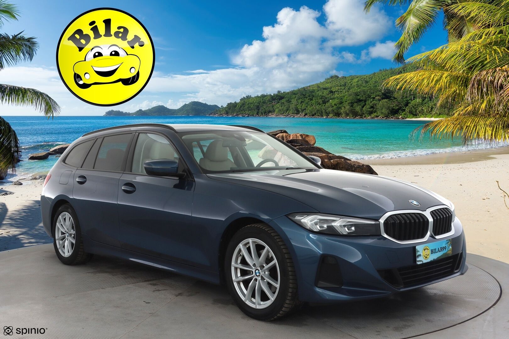 BMW 318 2023 LCI G21 Touring 318i A Business - | H&K | Facelift | Nahkasisusta | Sporttipenkit | Sähk. takakontti | Katveavustin | LED | Navi | ALV | 