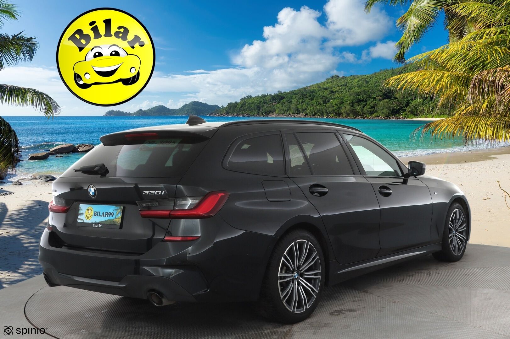 BMW 330 2021 G21 Touring 330i A xDrive Business M-Sport - LED | H&K | Sporttipenkit | P.Tutkat | Navi | Kaistavahti | Digimittaristo | Vakkari | Merkkihuollot