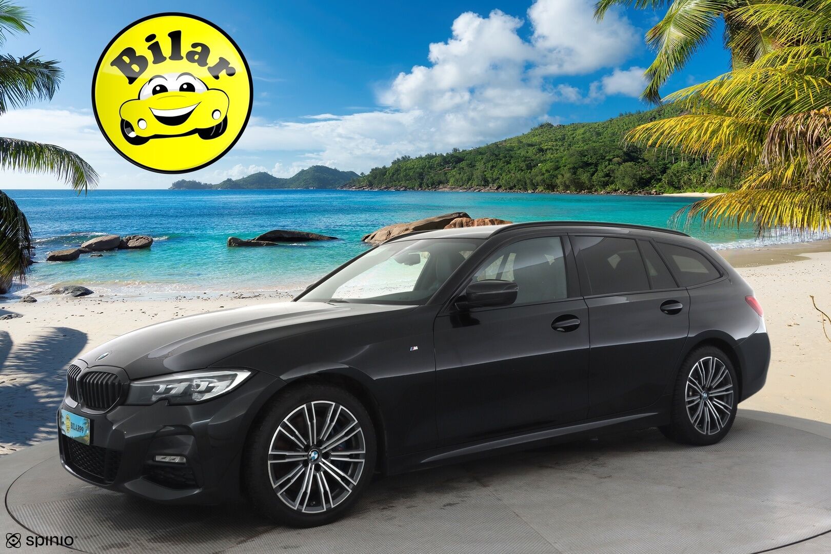 BMW 330 2021 G21 Touring 330i A xDrive Business M-Sport - LED | H&K | Sporttipenkit | P.Tutkat | Navi | Kaistavahti | Digimittaristo | Vakkari | Merkkihuollot