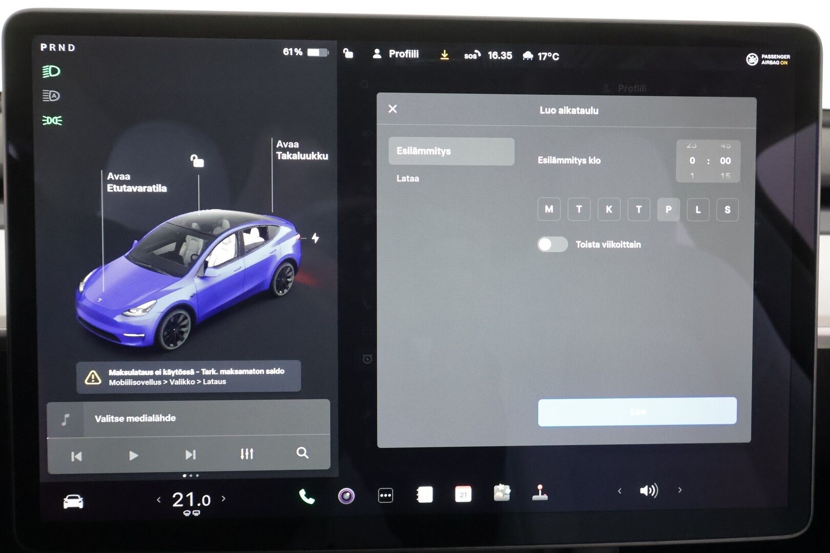 TESLA MODEL Y 2021 Long Range Dual Motor  - | ACC | ILP | EAP | Matrix | Panorama | Valkoiset nahat | Premium audio | Muistipenkki | 
