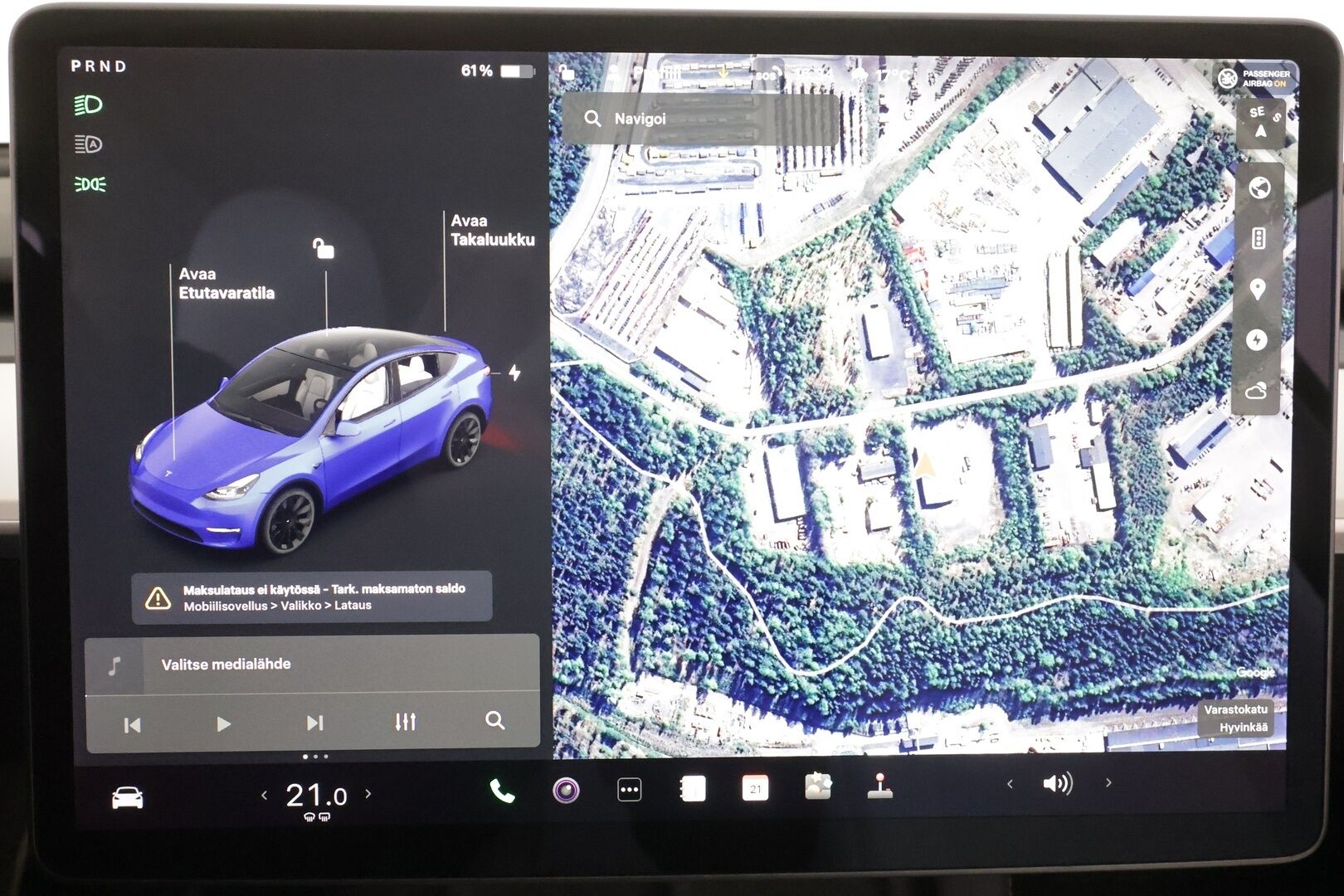 TESLA MODEL Y 2021 Long Range Dual Motor  - | ACC | ILP | EAP | Matrix | Panorama | Valkoiset nahat | Premium audio | Muistipenkki | 
