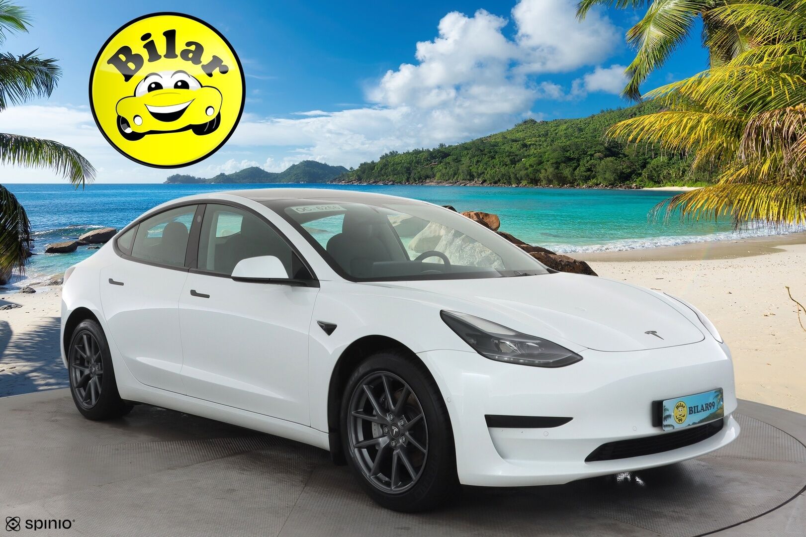 TESLA MODEL 3 2021 Standard Range Plus RWD - | ILP | Lasikatto | ACC | Matrix-LED | P.Kamera | Muistipenkki | Premium Speakers | Navi | Kaistavahti | Keyless | 2x Latauskaapelit |