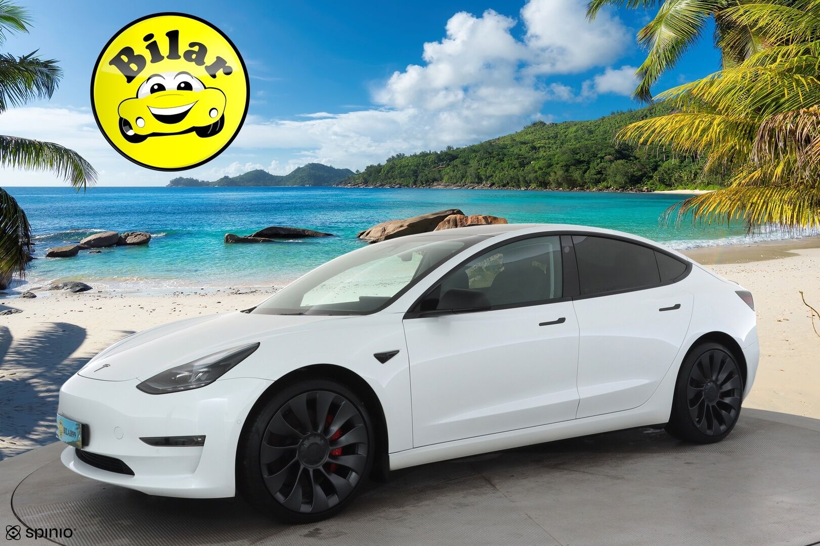 TESLA MODEL 3 2023 Performance - | ILP | ACC | Lasikatto | Matrix | P.Kamera | Muistipenkki | Premium Audio | Navi | Kaistavahti | Keyless | Kahdet renkaat | 2x Latauskaapelit |