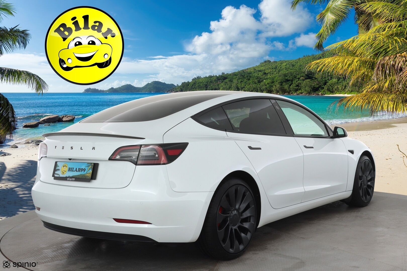 TESLA MODEL 3 2023 Performance - | ILP | ACC | Lasikatto | Matrix | P.Kamera | Muistipenkki | Premium Audio | Navi | Kaistavahti | Keyless | Kahdet renkaat | 2x Latauskaapelit |