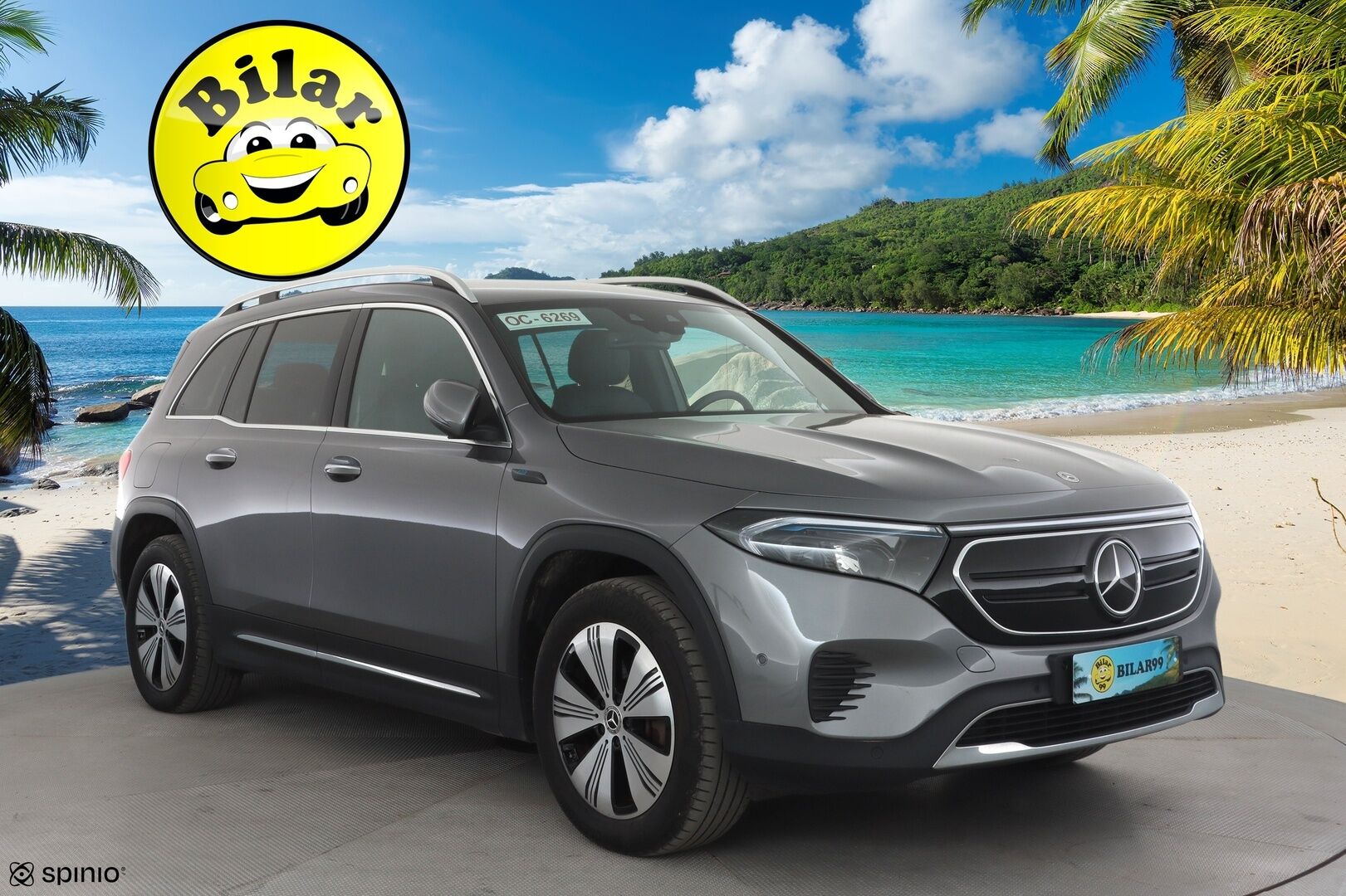 MERCEDES-BENZ EQB 2023 300 4MATIC Business - | ACC | ILP | Widescreen | Ambient | Puolinahat | P.kamera | Navi | Sähk. takaluukku | 2x renkaat aluin | ALV | 