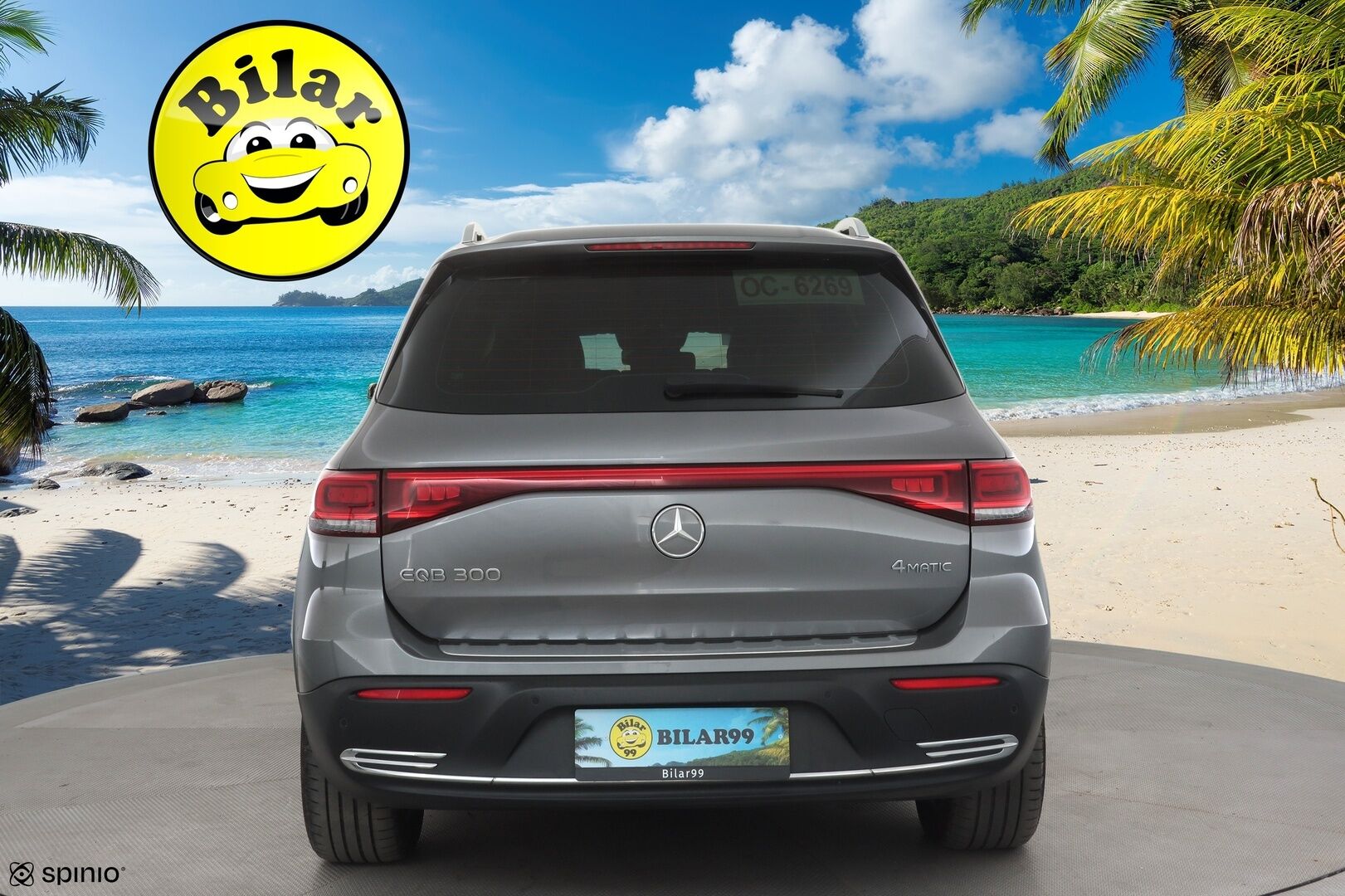 MERCEDES-BENZ EQB 2023 300 4MATIC Business - | ACC | ILP | Widescreen | Ambient | Puolinahat | P.kamera | Navi | Sähk. takaluukku | 2x renkaat aluin | ALV | 