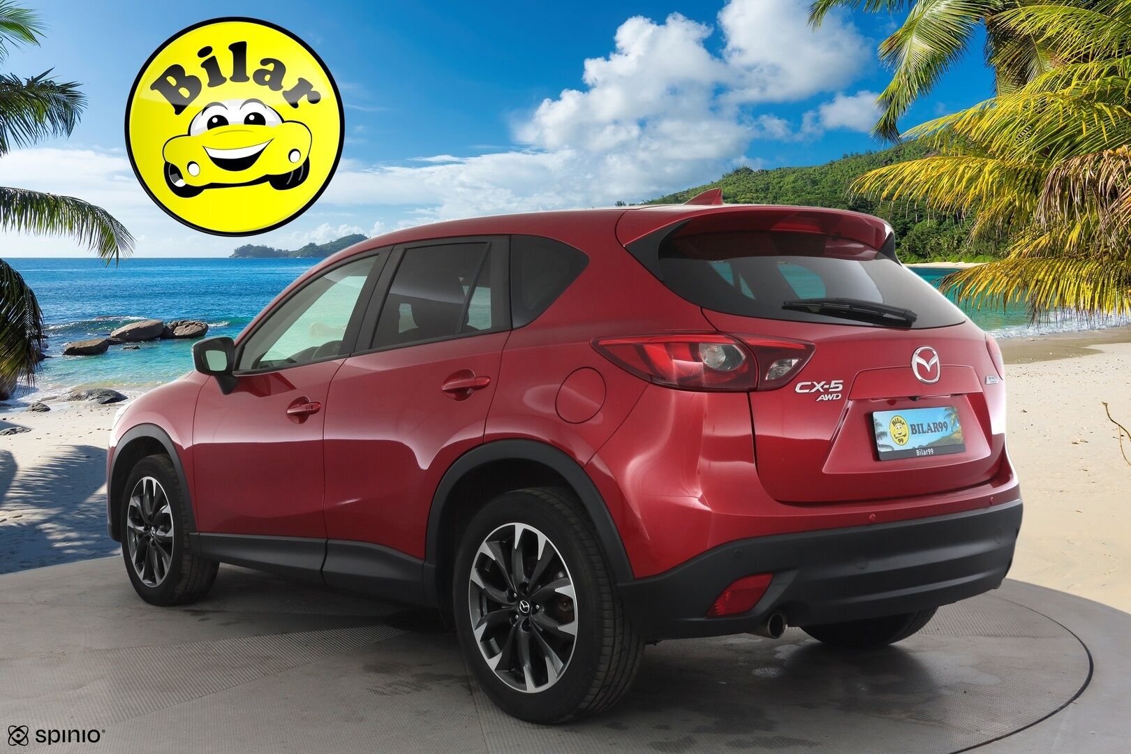 MAZDA CX-5 2016 2,0 SKYACTIV-G Business 6AT 5ov AWD - | BOSE | Koukku | P.kamera | Navi | LED | Keyless | Vakkari | BSM | BT | Tutkat | 