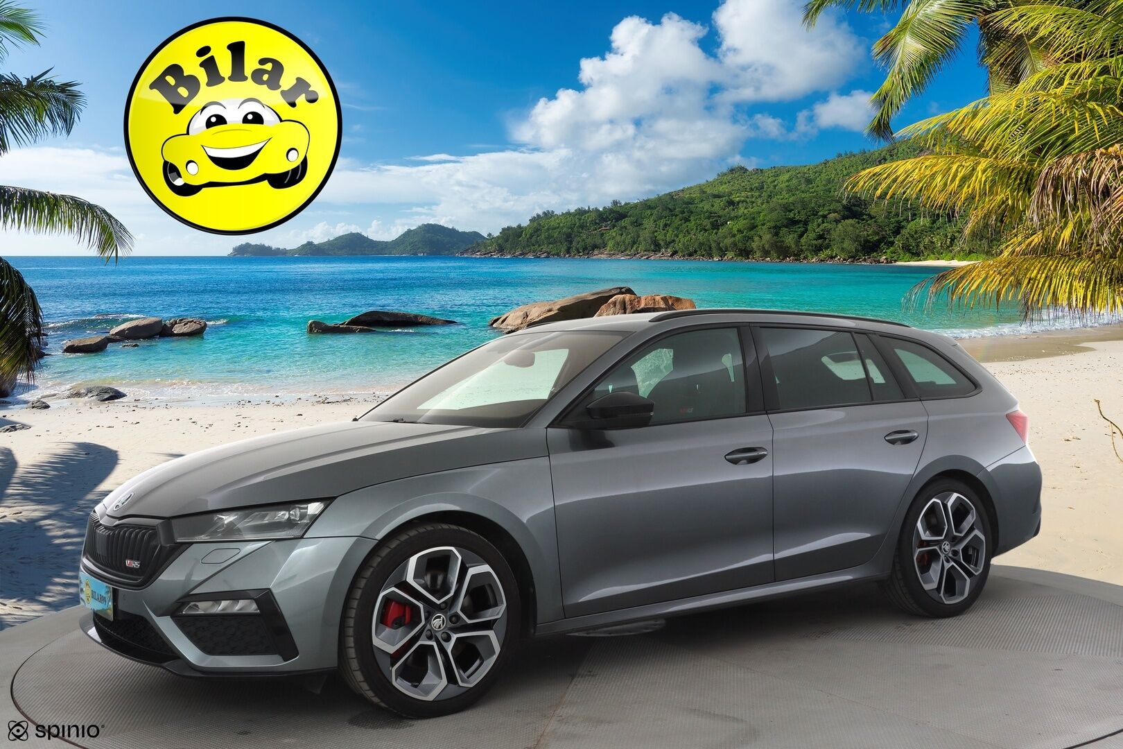 SKODA OCTAVIA 2023 RS Combi 2,0 TSI DSG - ACC | Crystal Matrix LED | Digimittari | Peruutuskamera | Navi | Ratinlämmitys | Sporttipenkit | SmartLink | Huippuvarusteet!