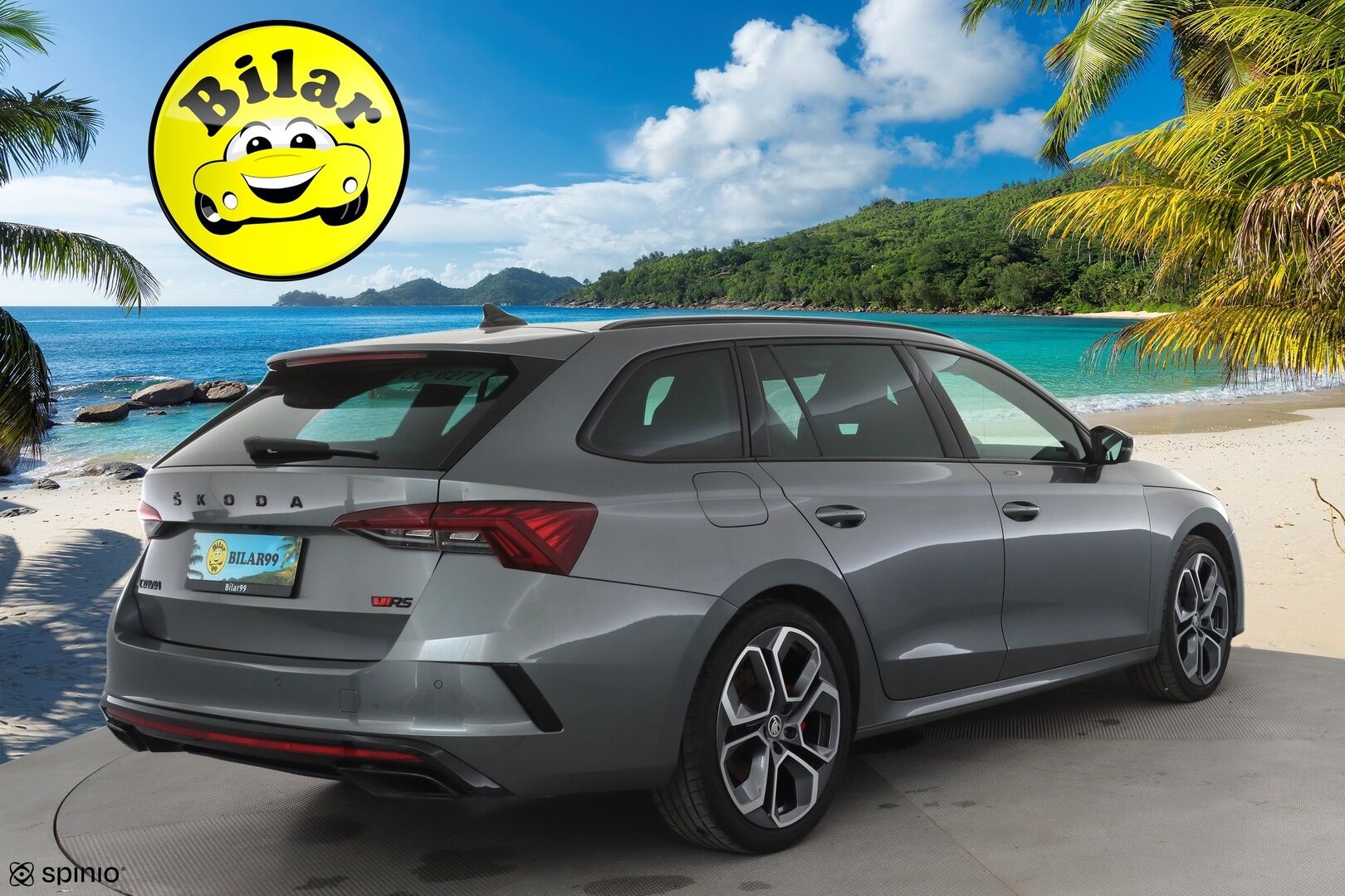 SKODA OCTAVIA 2023 RS Combi 2,0 TSI DSG - ACC | Crystal Matrix LED | Digimittari | Peruutuskamera | Navi | Ratinlämmitys | Sporttipenkit | SmartLink | Huippuvarusteet!