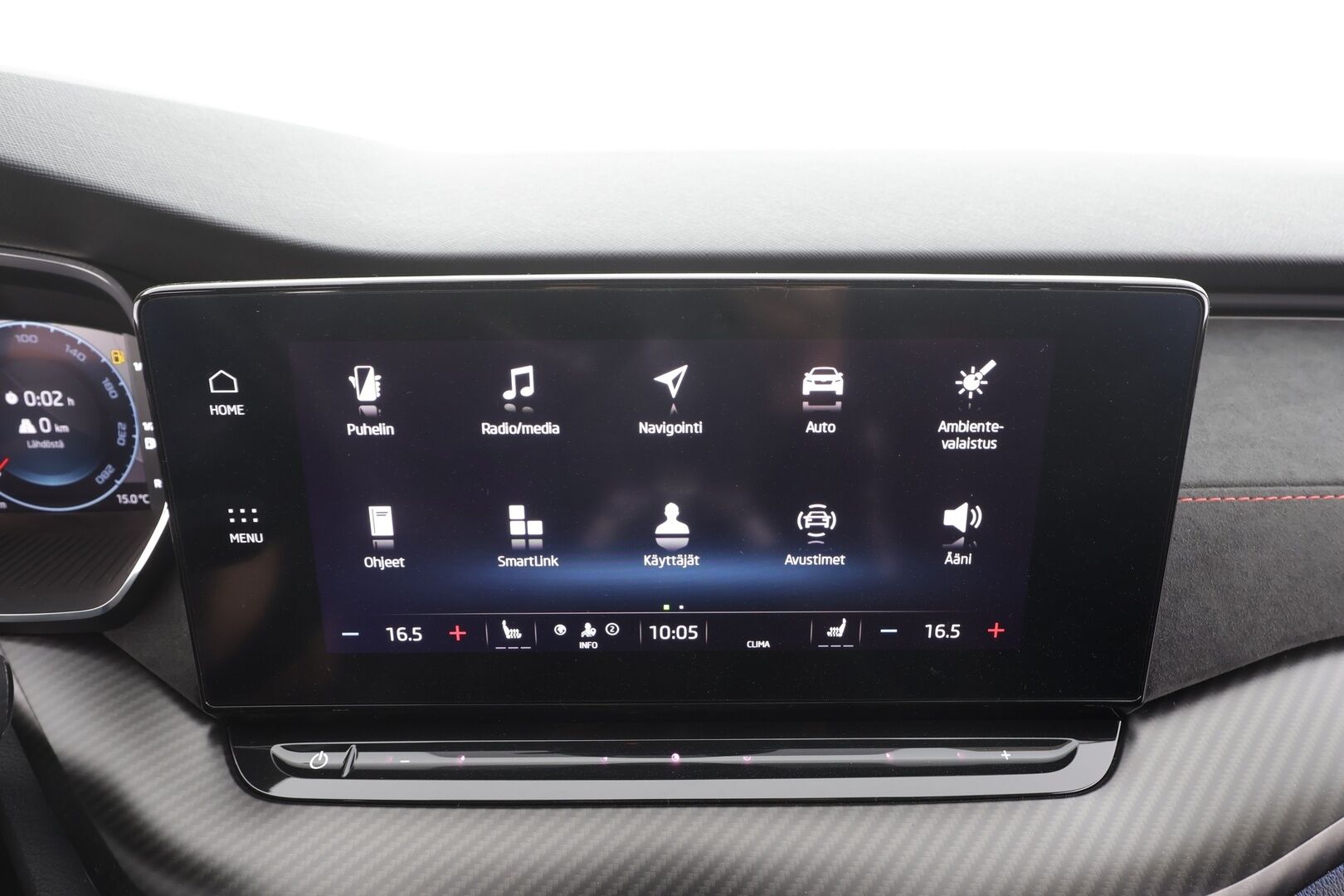 SKODA OCTAVIA 2023 RS Combi 2,0 TSI DSG - ACC | Crystal Matrix LED | Digimittari | Peruutuskamera | Navi | Ratinlämmitys | Sporttipenkit | SmartLink | Huippuvarusteet!