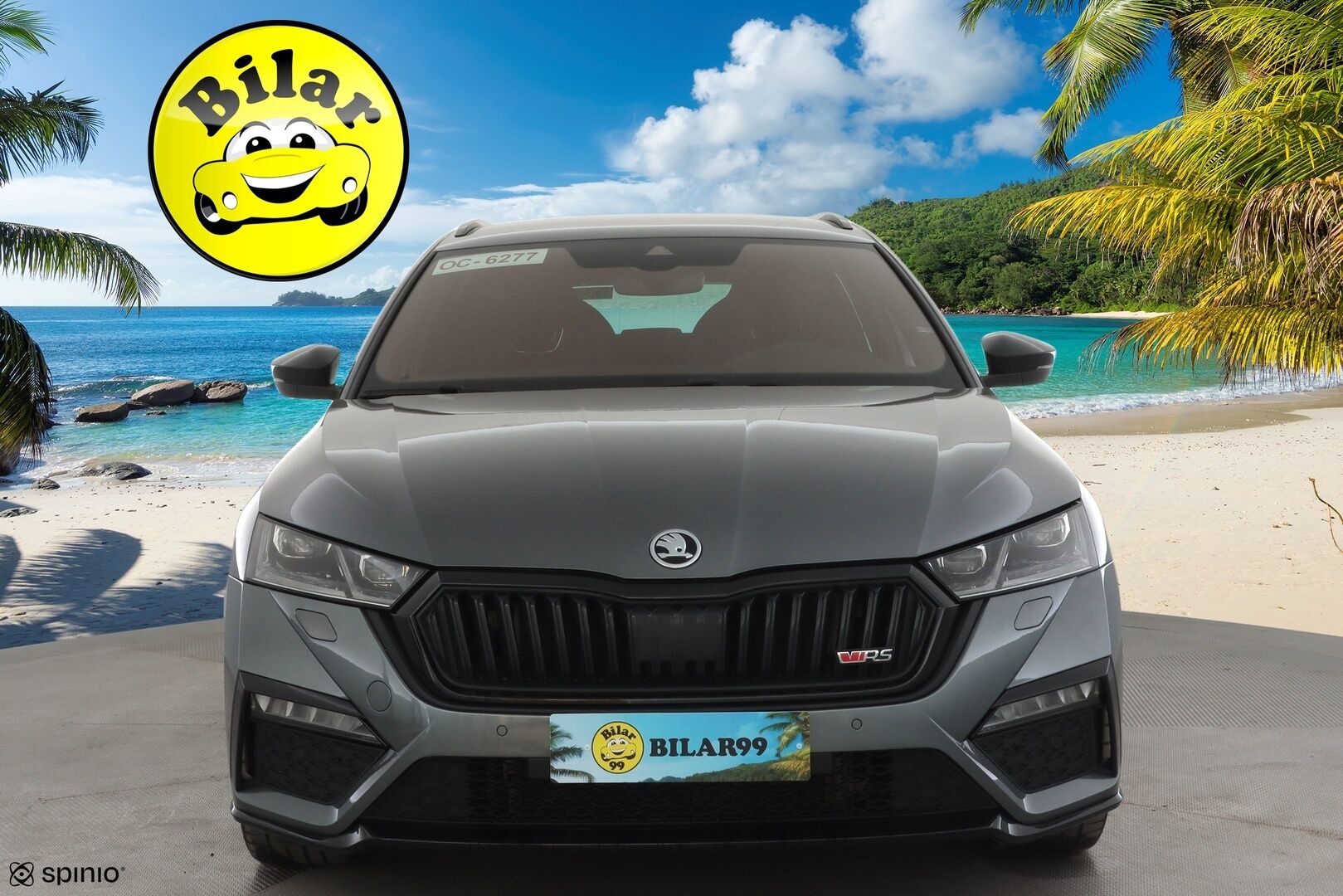 SKODA OCTAVIA 2023 RS Combi 2,0 TSI DSG - ACC | Crystal Matrix LED | Digimittari | Peruutuskamera | Navi | Ratinlämmitys | Sporttipenkit | SmartLink | Huippuvarusteet!