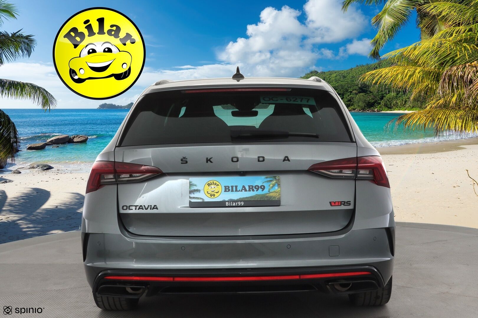 SKODA OCTAVIA 2023 RS Combi 2,0 TSI DSG - ACC | Crystal Matrix LED | Digimittari | Peruutuskamera | Navi | Ratinlämmitys | Sporttipenkit | SmartLink | Huippuvarusteet!