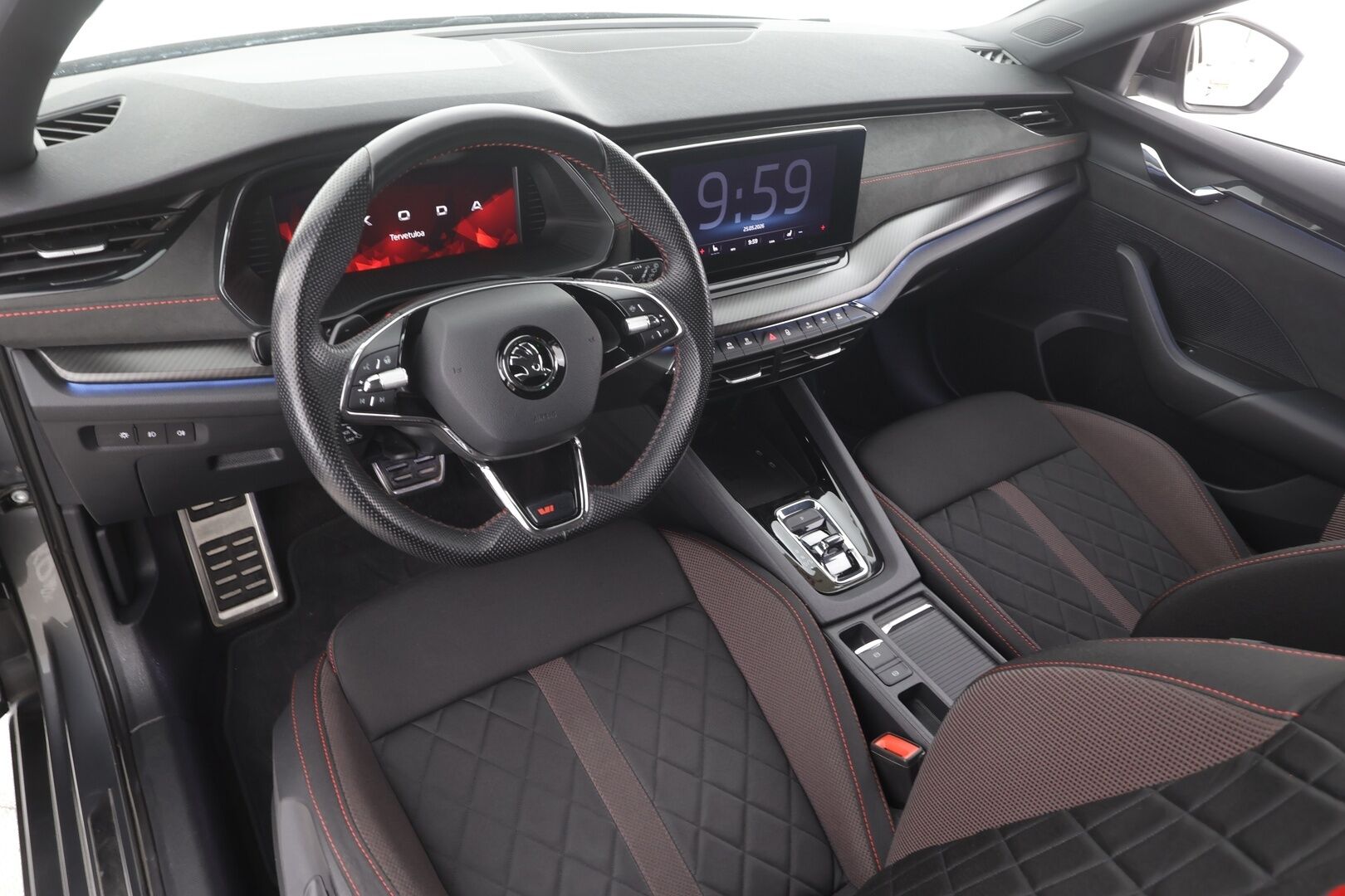 SKODA OCTAVIA 2023 RS Combi 2,0 TSI DSG - ACC | Crystal Matrix LED | Digimittari | Peruutuskamera | Navi | Ratinlämmitys | Sporttipenkit | SmartLink | Huippuvarusteet!